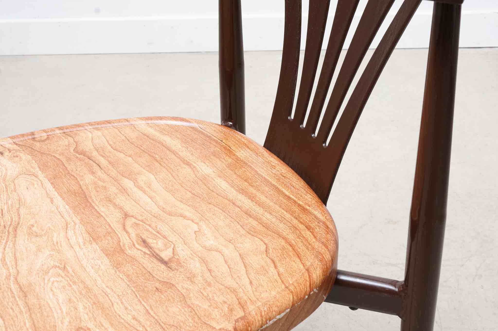 Chaise bistrot plastique Cartel de Belleville