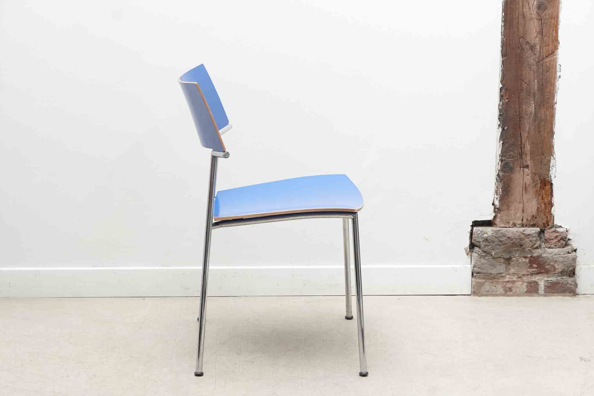 Chaise Gijs Van der Sluis colorée Cartel de Belleville