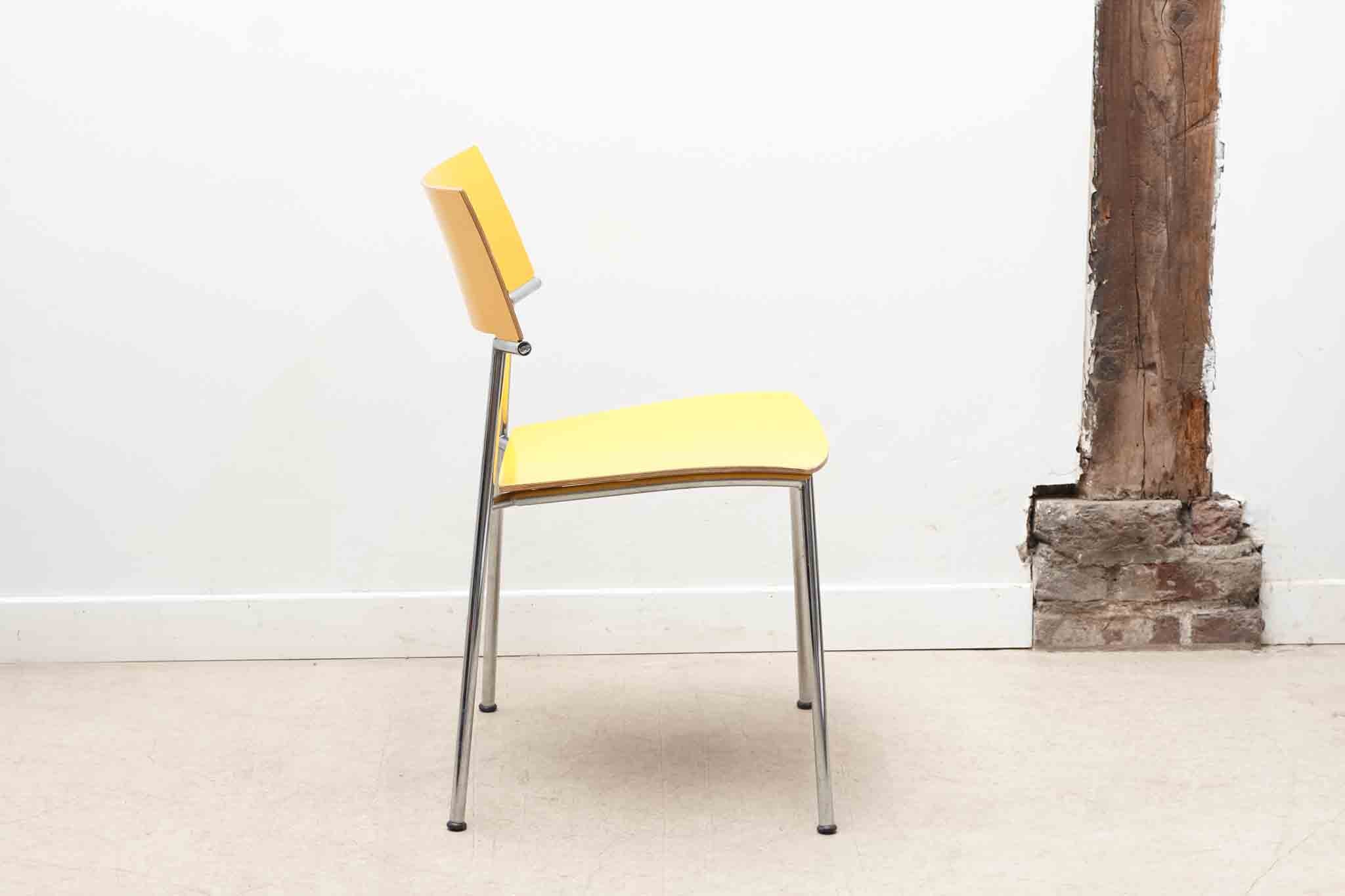 Chaise Gijs Van der Sluis colorée Cartel de Belleville