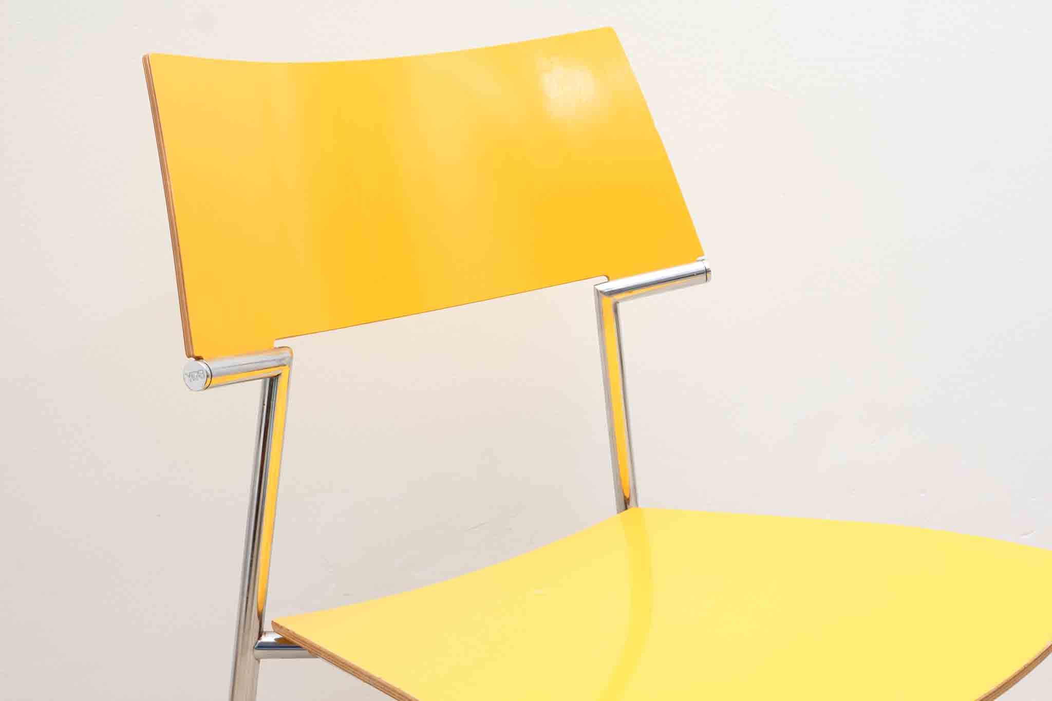 Chaise Gijs Van der Sluis colorée Cartel de Belleville