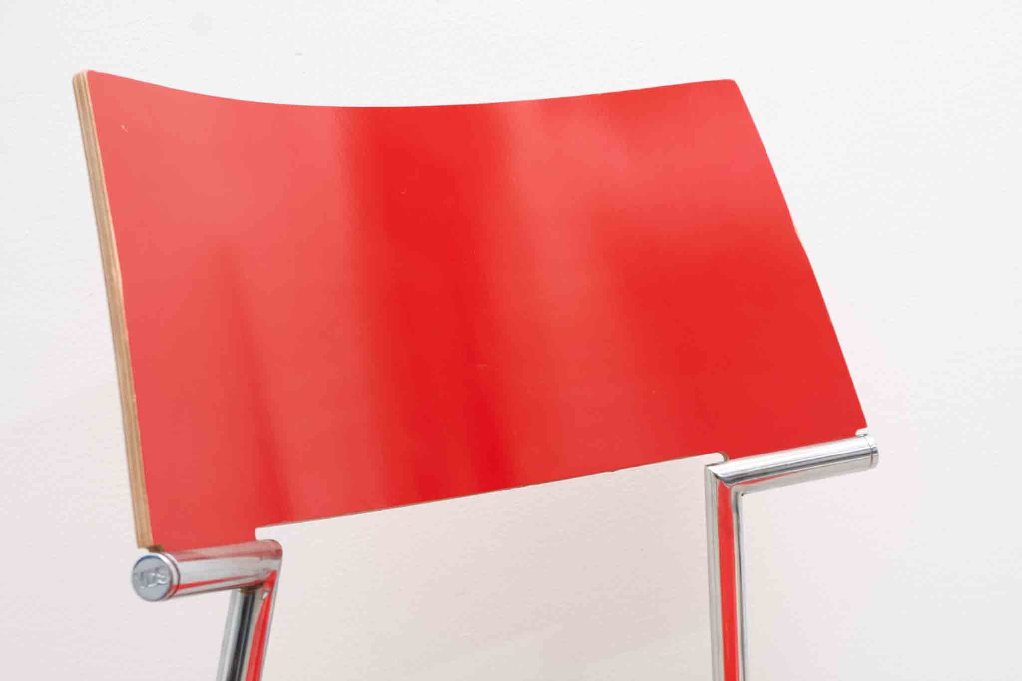 Chaise Gijs Van der Sluis colorée Cartel de Belleville