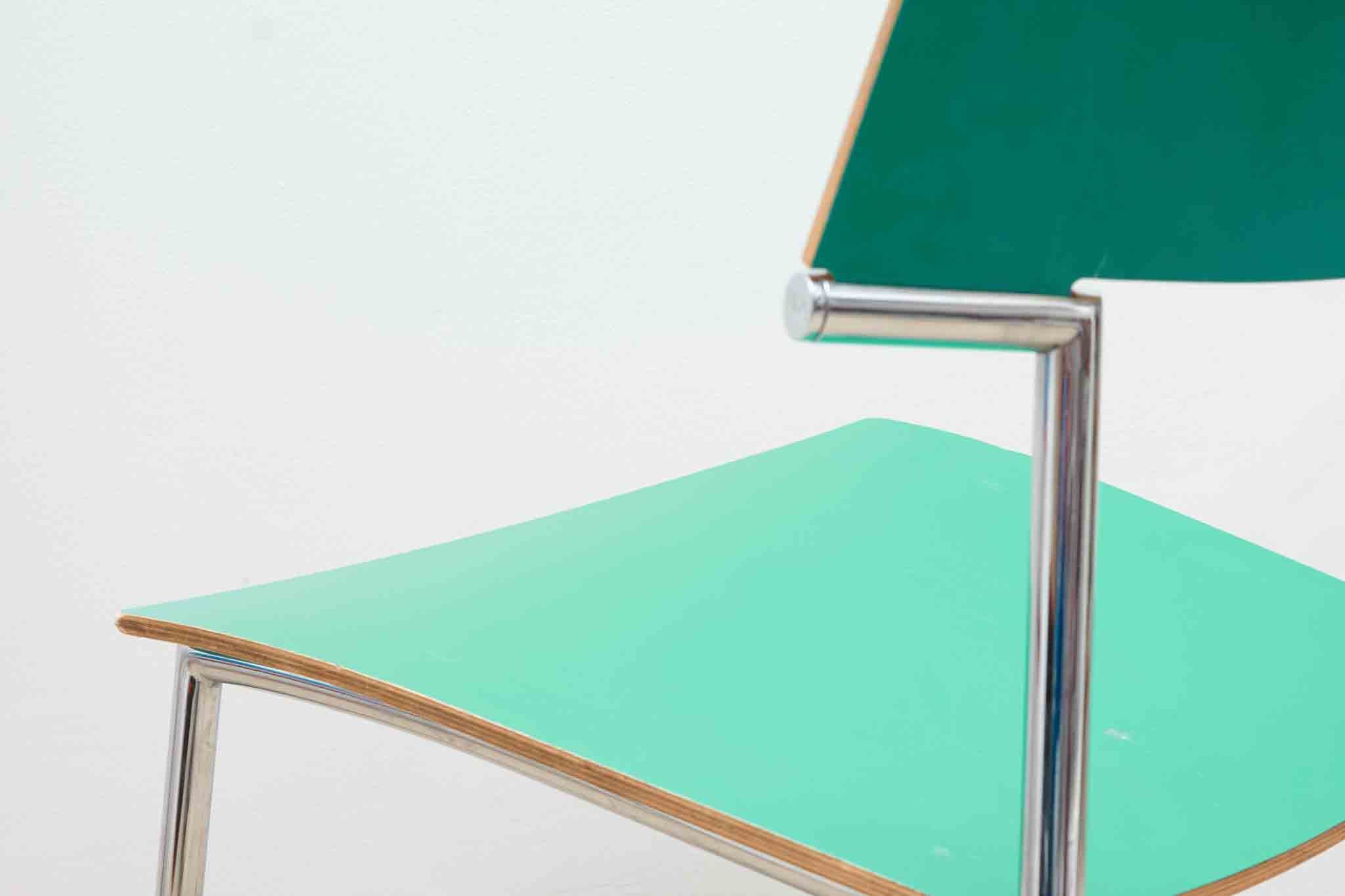 Chaise Gijs Van der Sluis colorée Cartel de Belleville