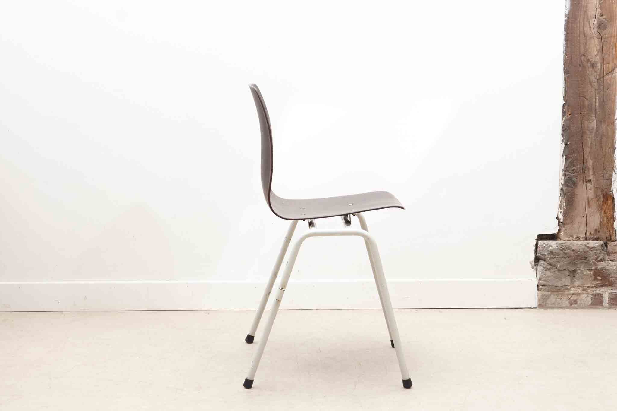 Chaise pagholz blanche Cartel de Belleville