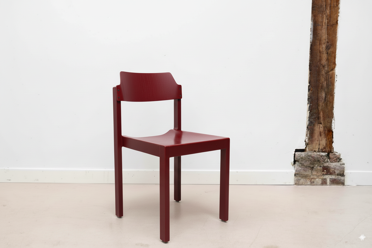 Chaise scandinave par Rainer Schell personnalisable