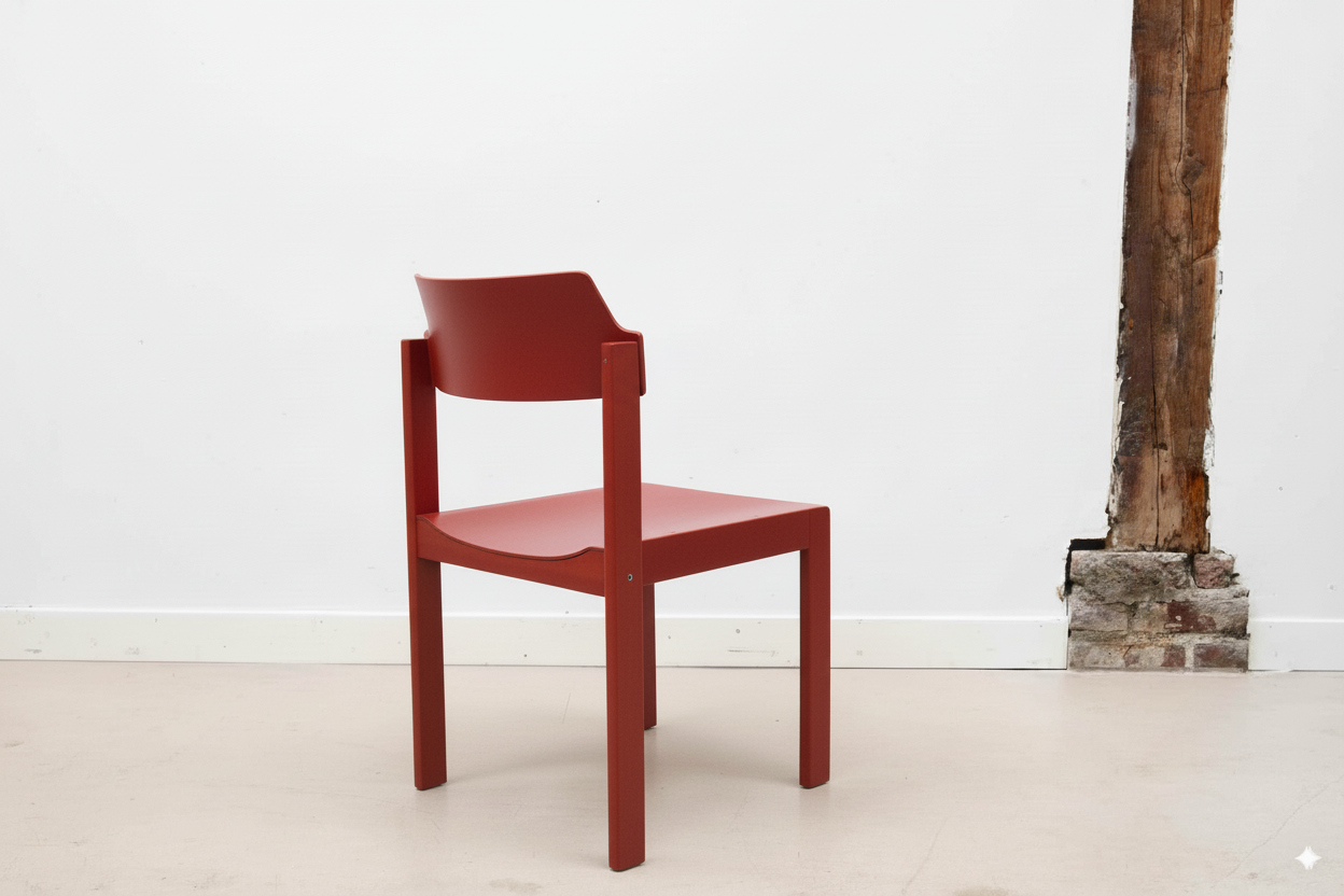 Chaise scandinave par Rainer Schell personnalisable Cartel de Belleville