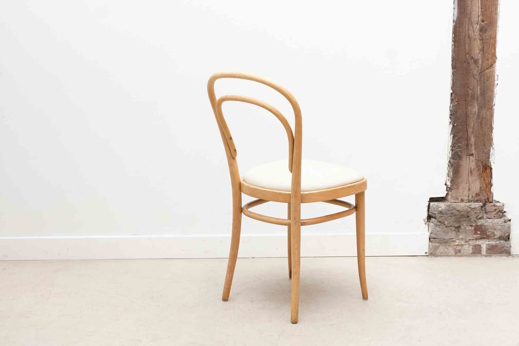 Chaise Thonet 214 tapissée Cartel de Belleville