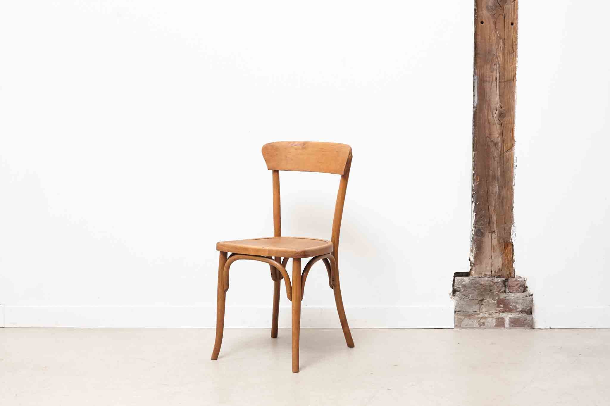 Chaise bistrot chêne