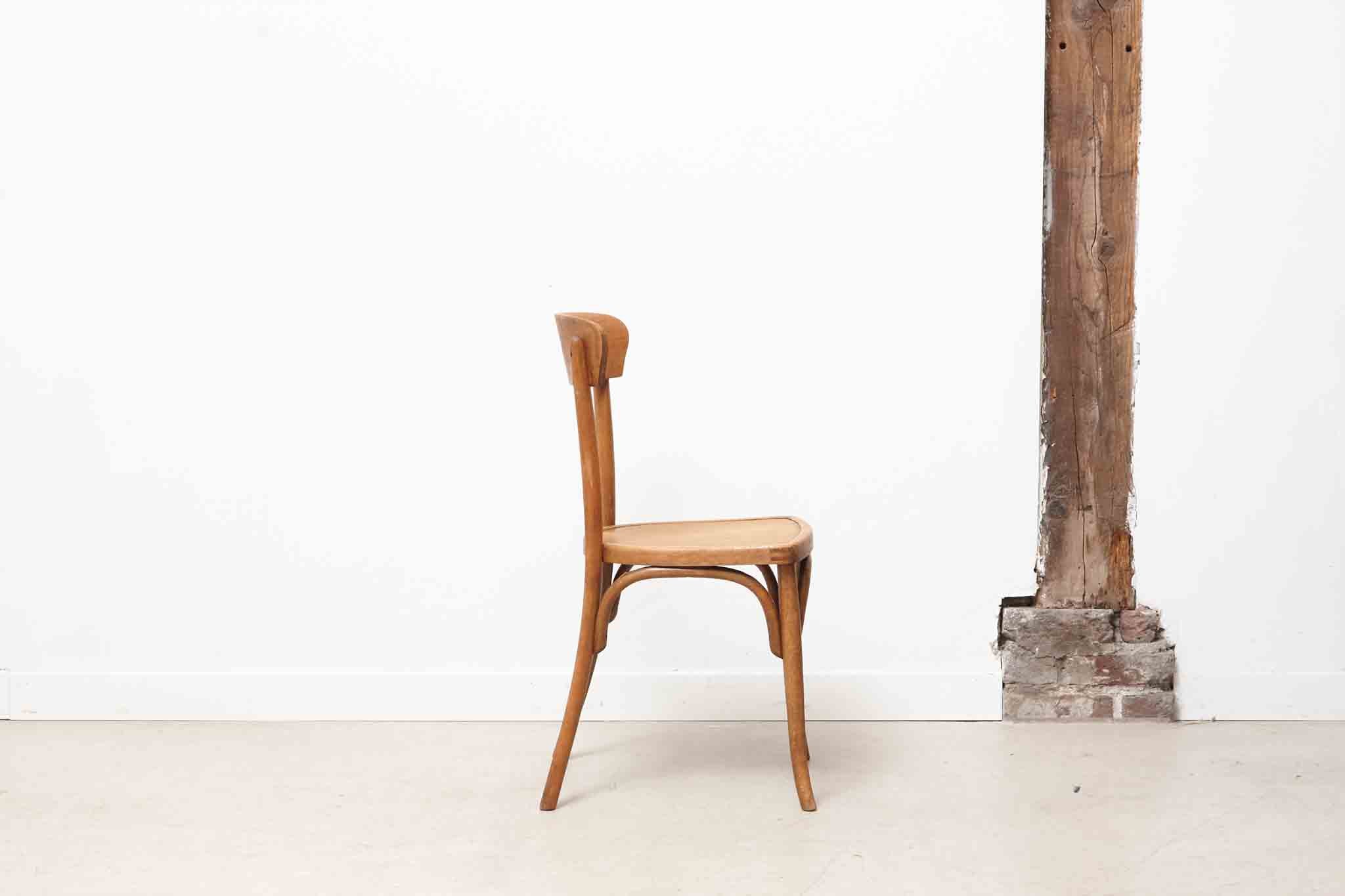 Chaise bistrot chêne