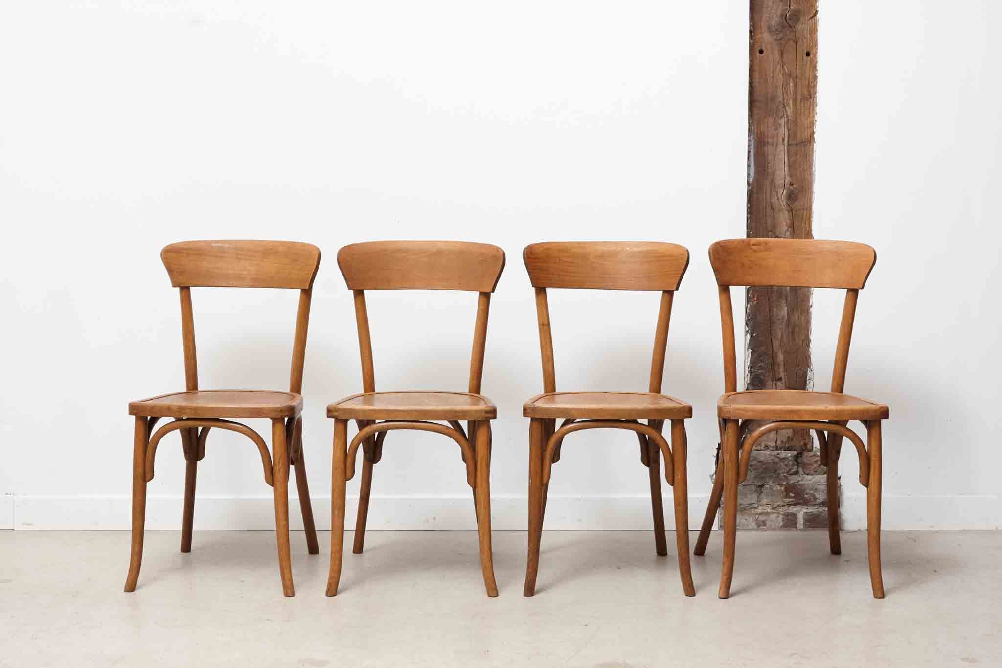 Chaise bistrot chêne