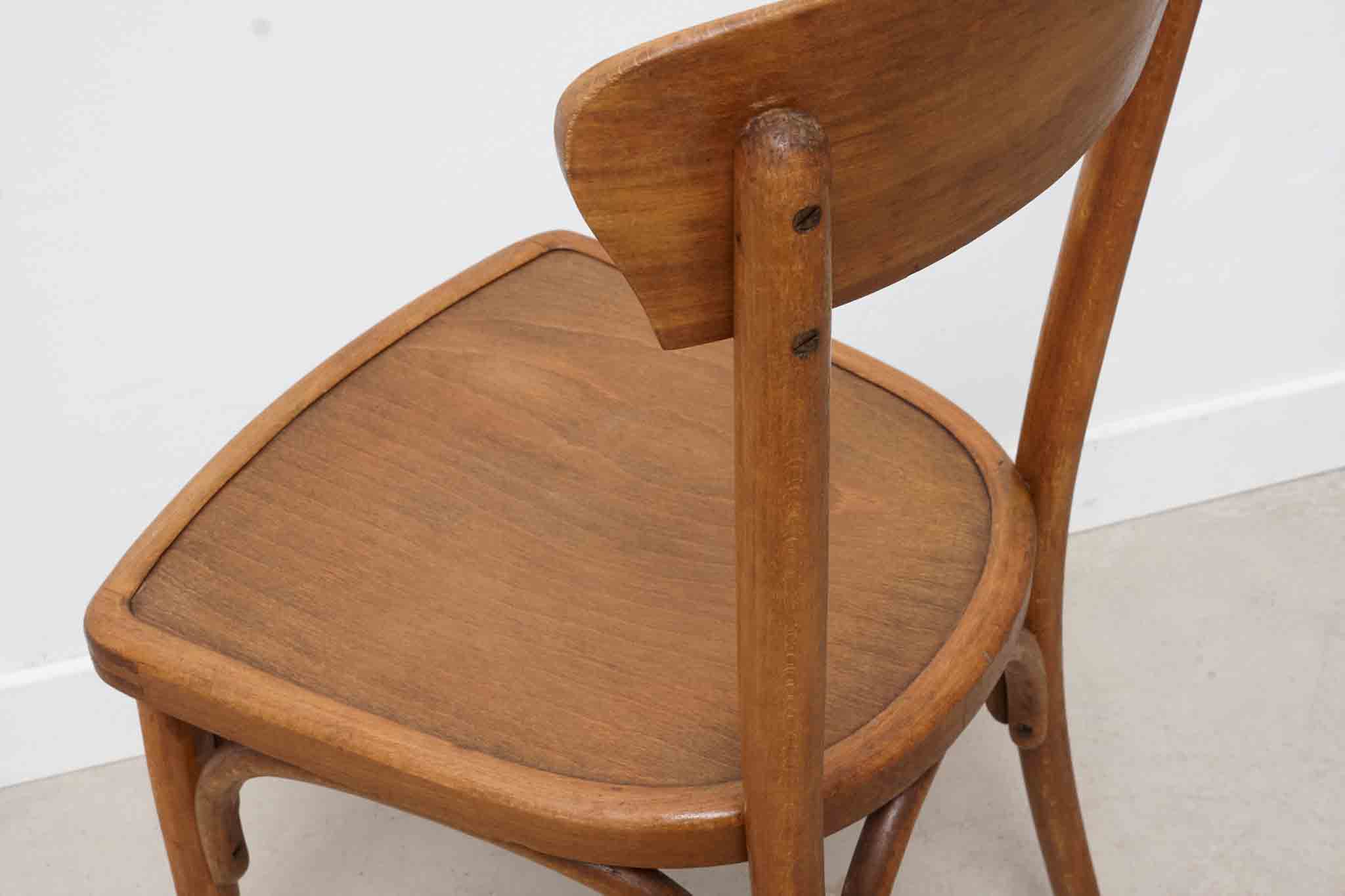 Chaise bistrot chêne