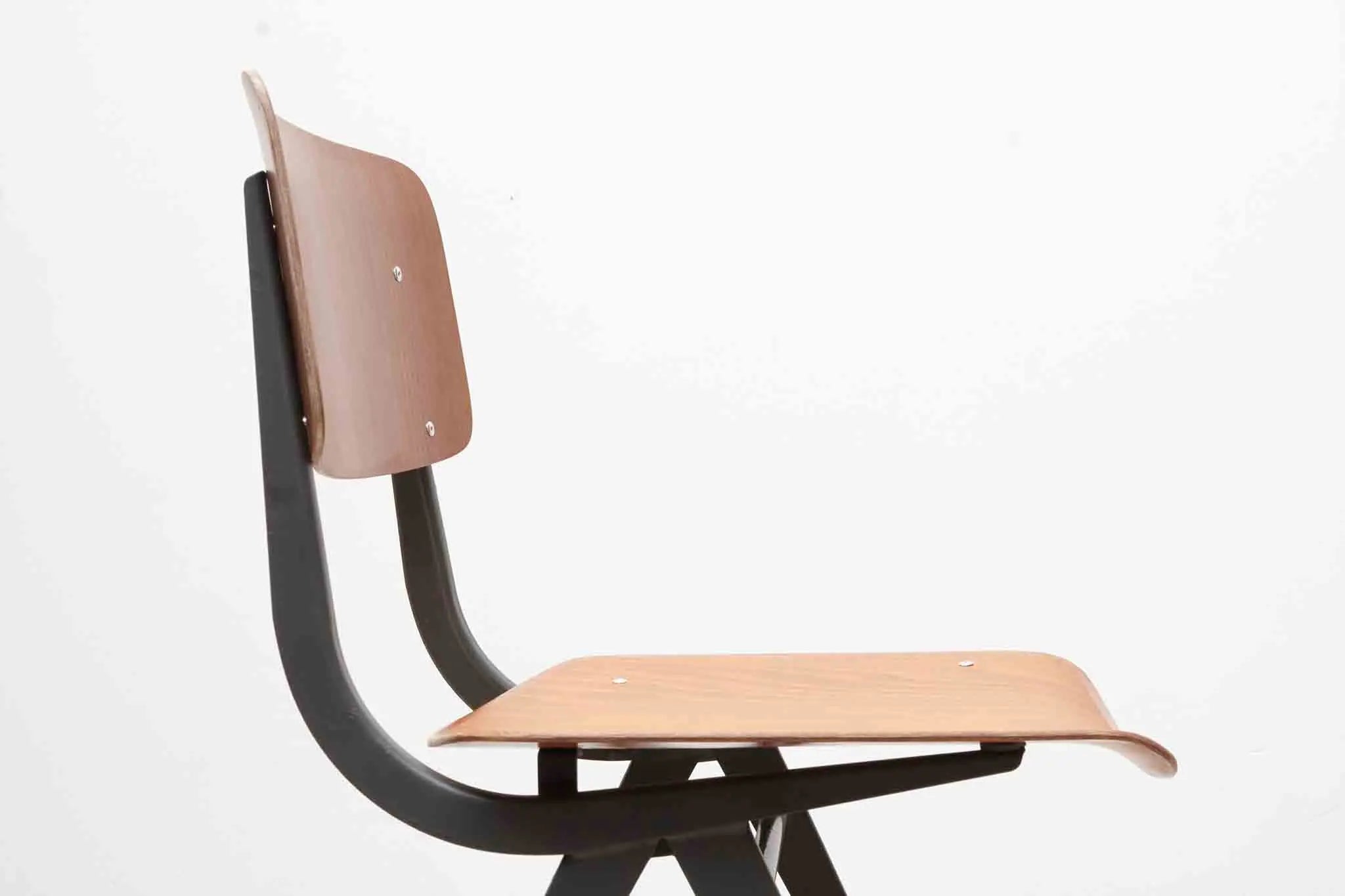 Chaise vintage années 60 style Friso Kramer Cartel de Belleville