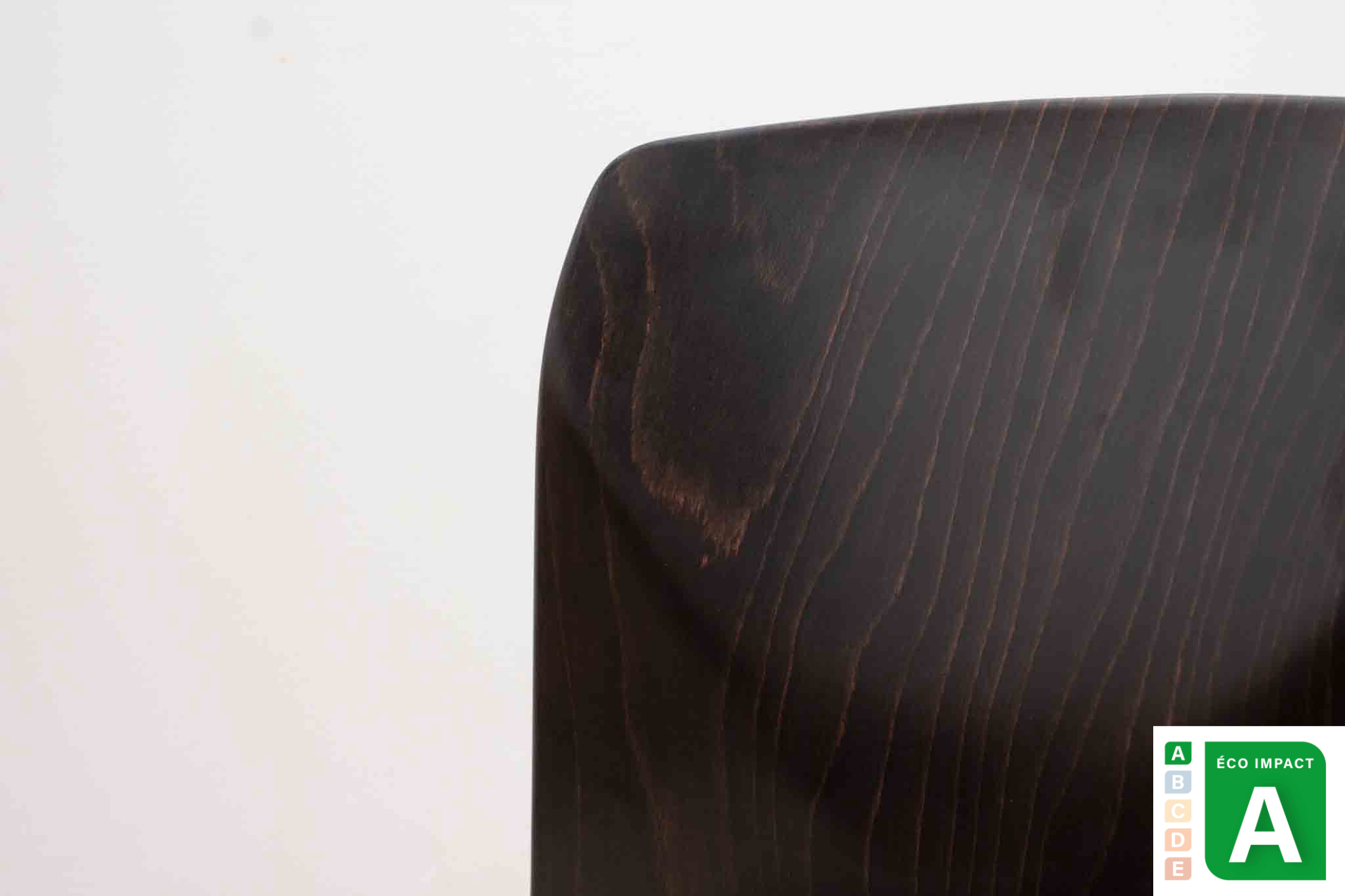 Chaise Galvanitas S22 ébène et noir Cartel de Belleville