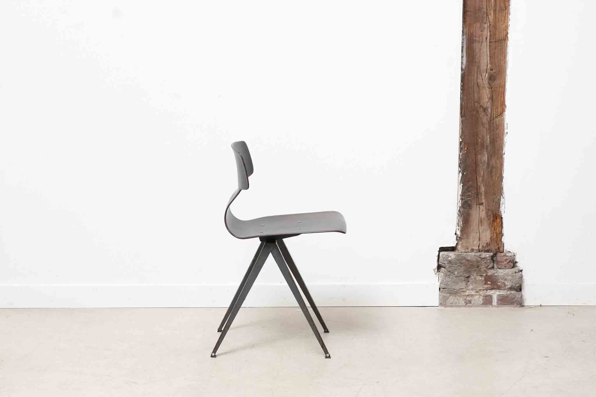 Galvanitas S14 Chair (1958) Ebony / Black