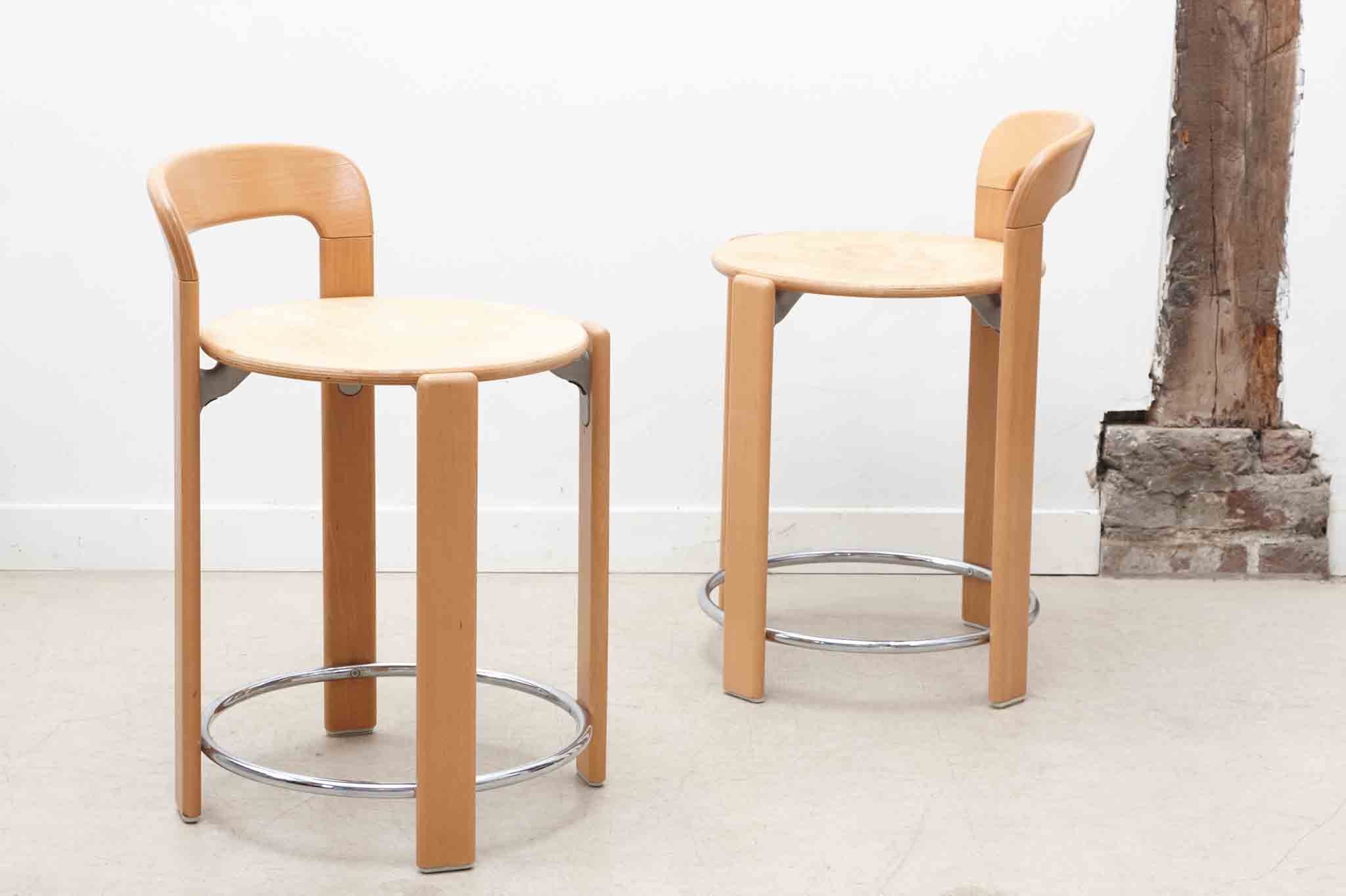 Chaise haute Bruno Rey chêne