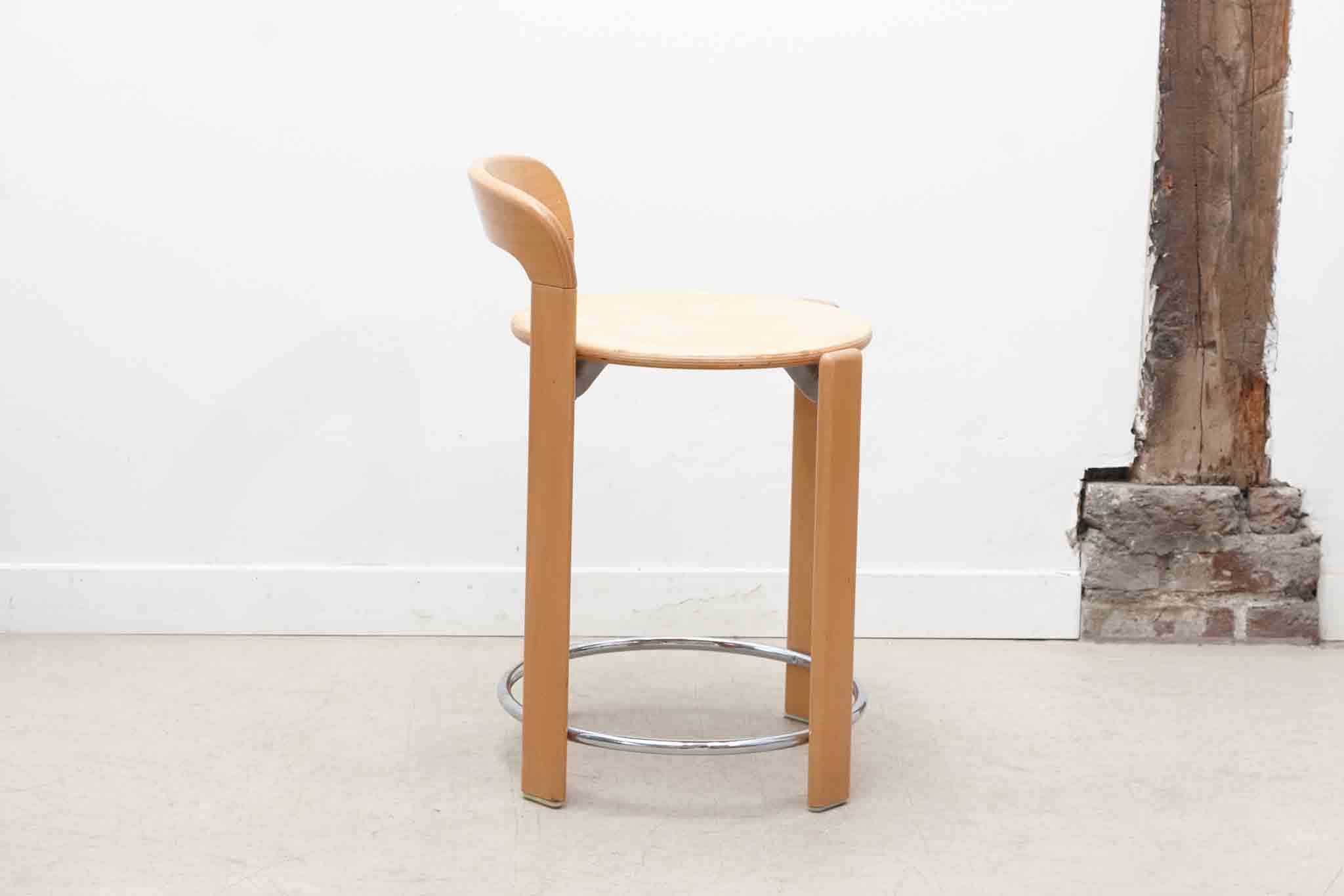 Chaise haute Bruno Rey chêne