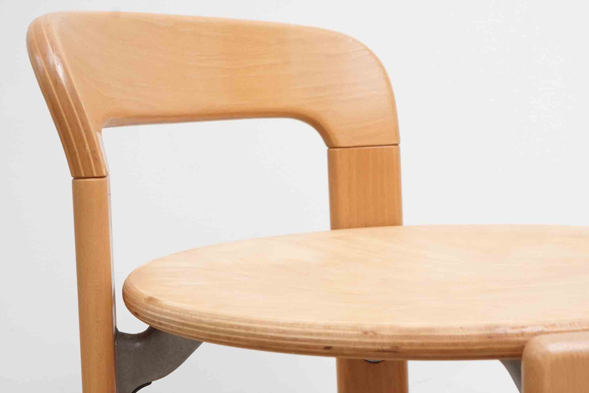 Chaise haute Bruno Rey chêne