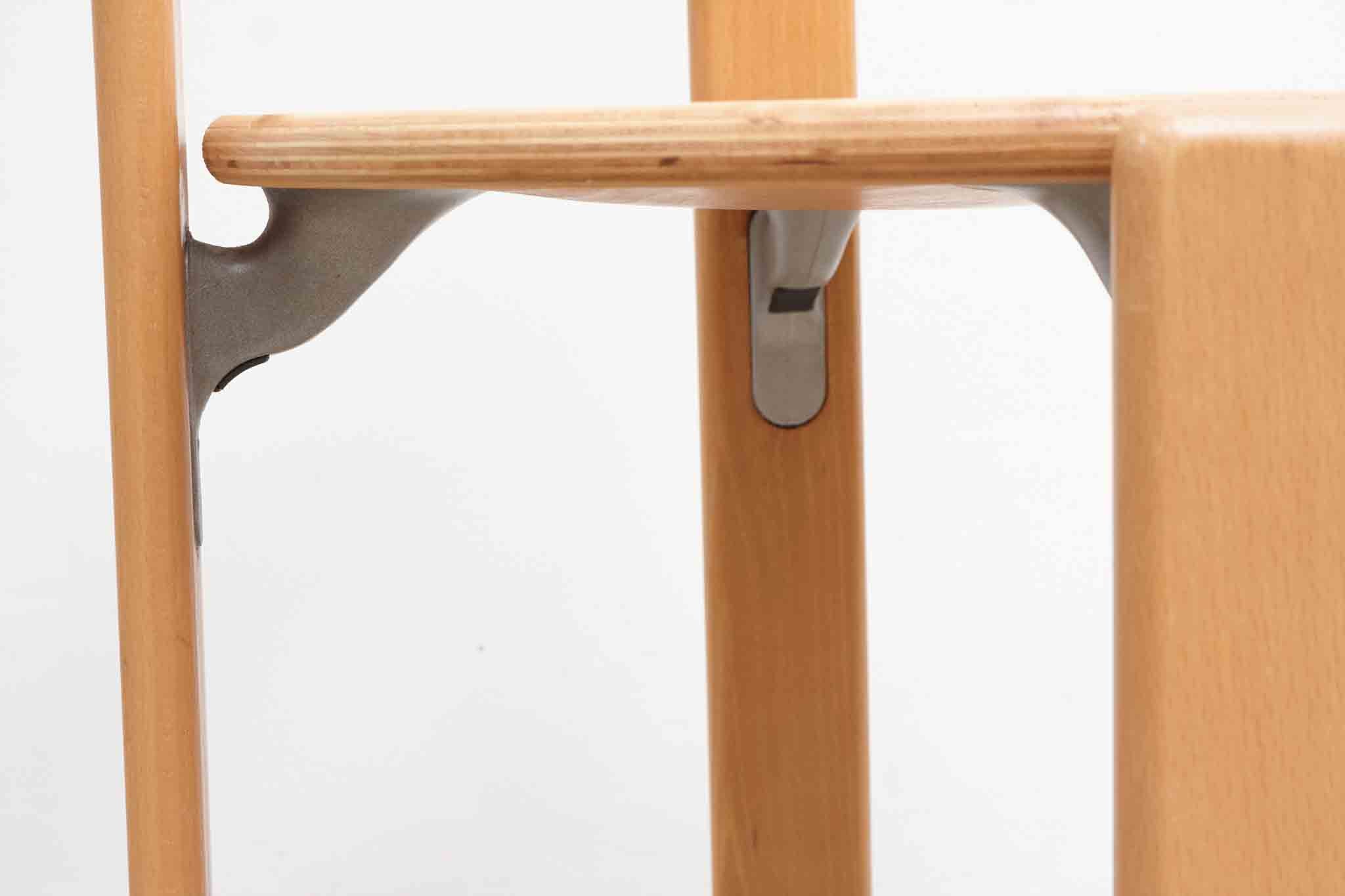 Chaise haute Bruno Rey chêne