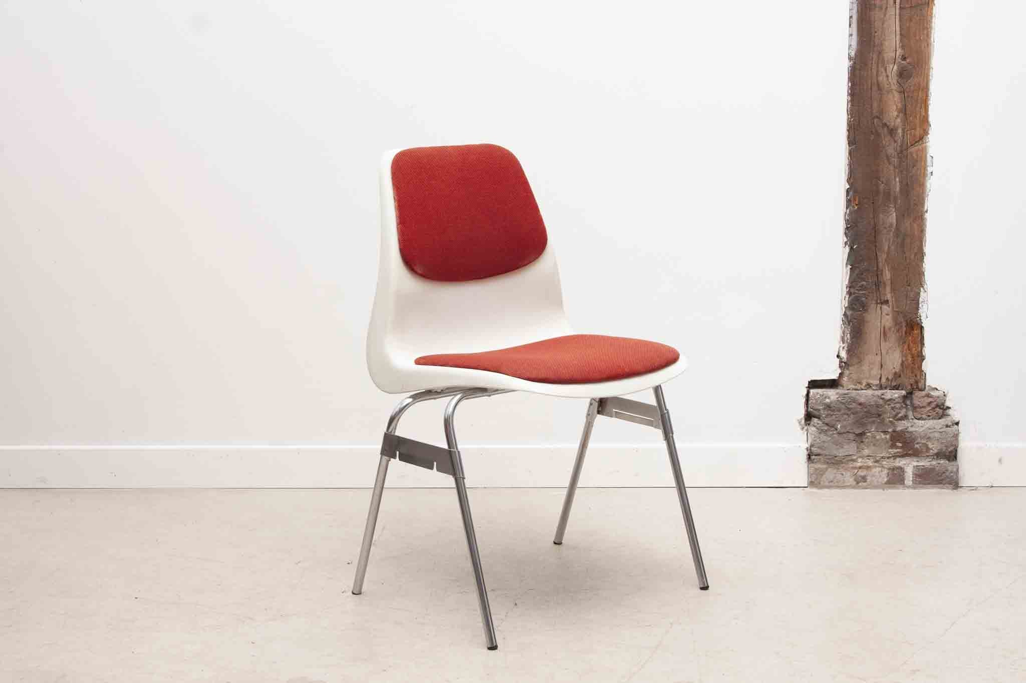Chaise plastique Lübke 1970
