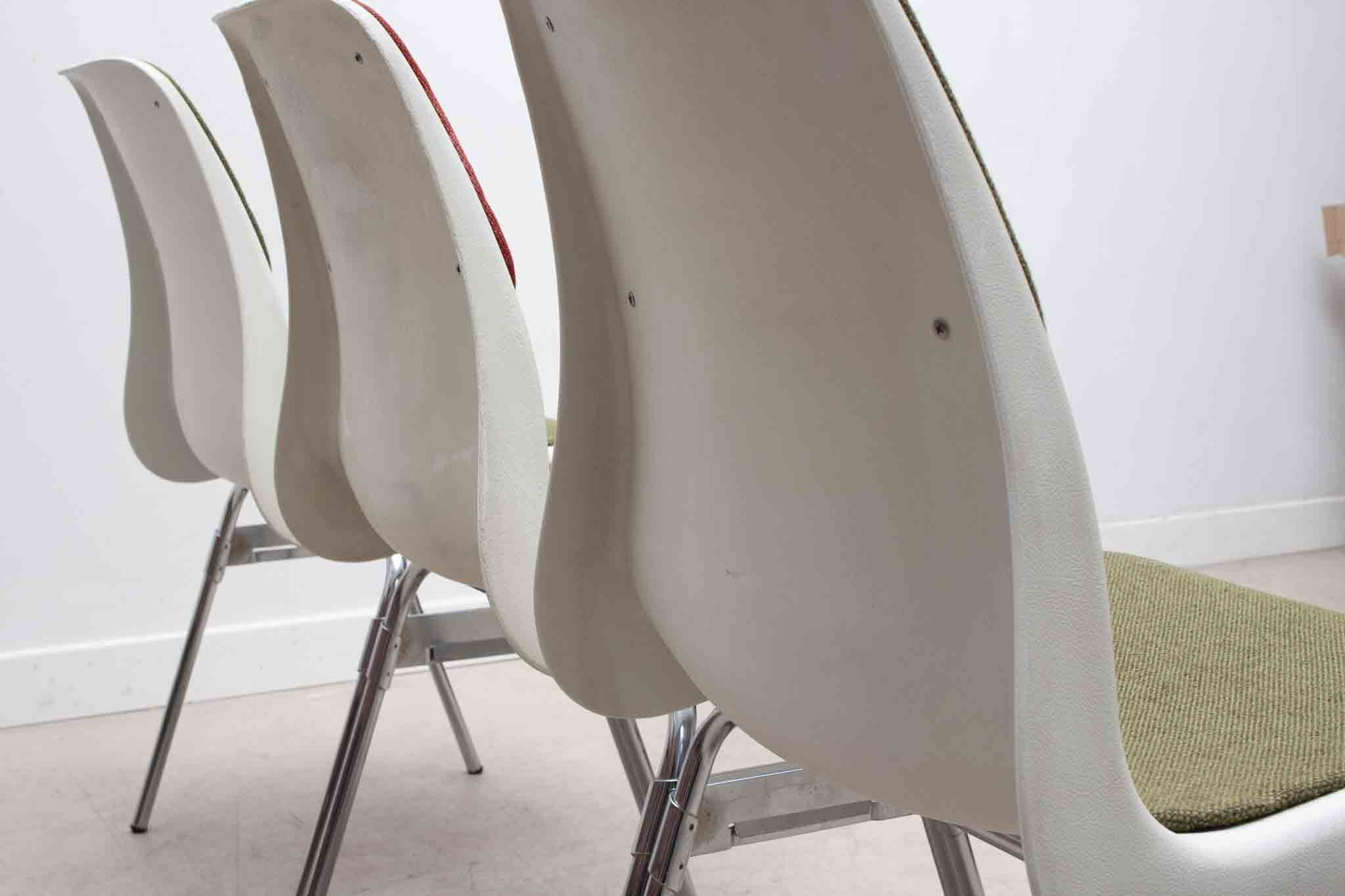 Chaise plastique Lübke 1970