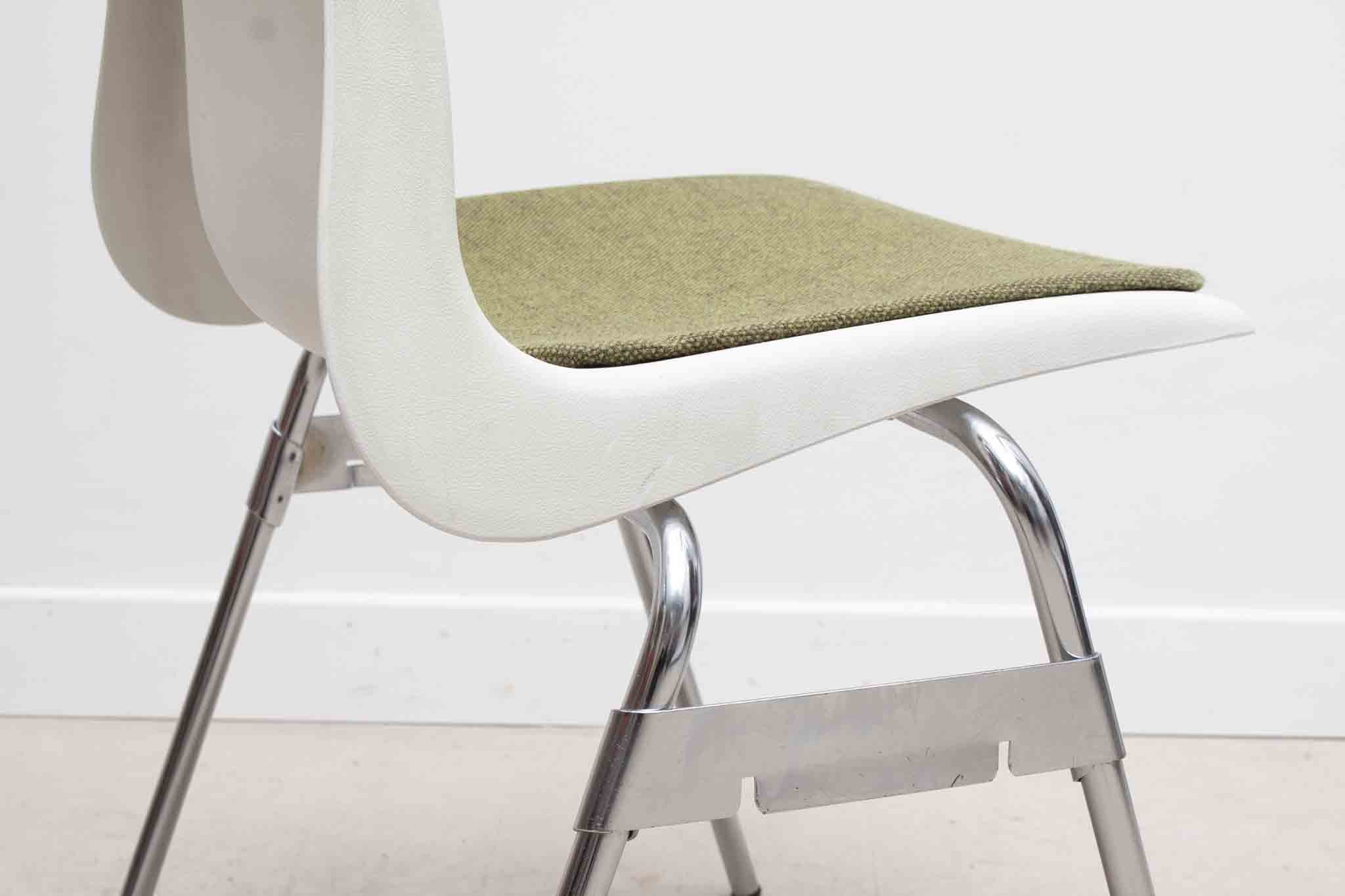 Chaise plastique Lübke 1970