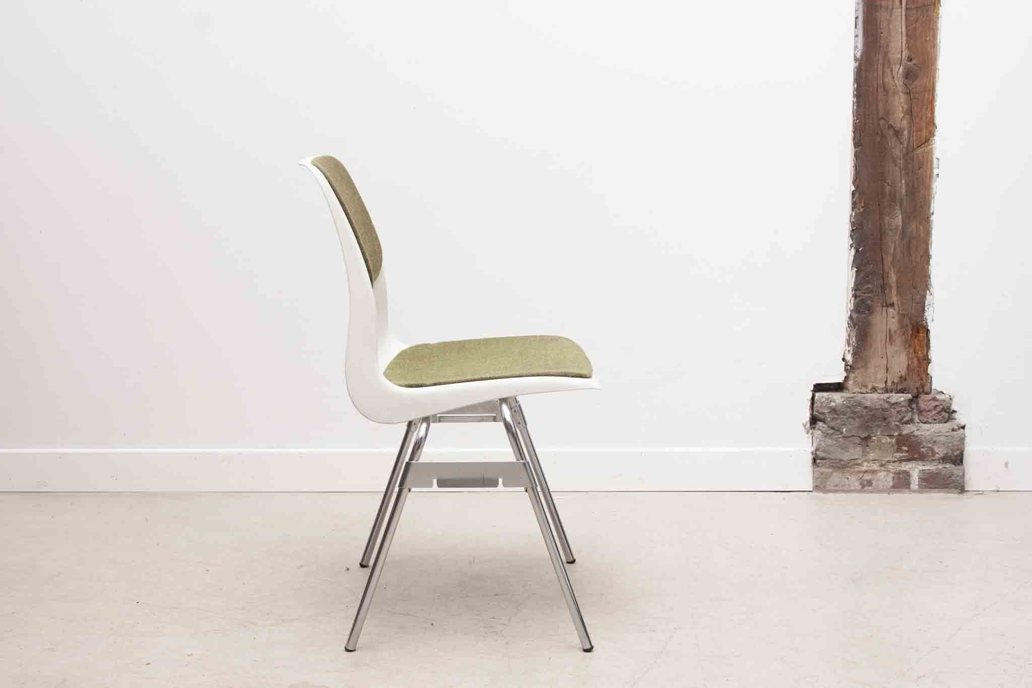 Chaise plastique Lübke 1970