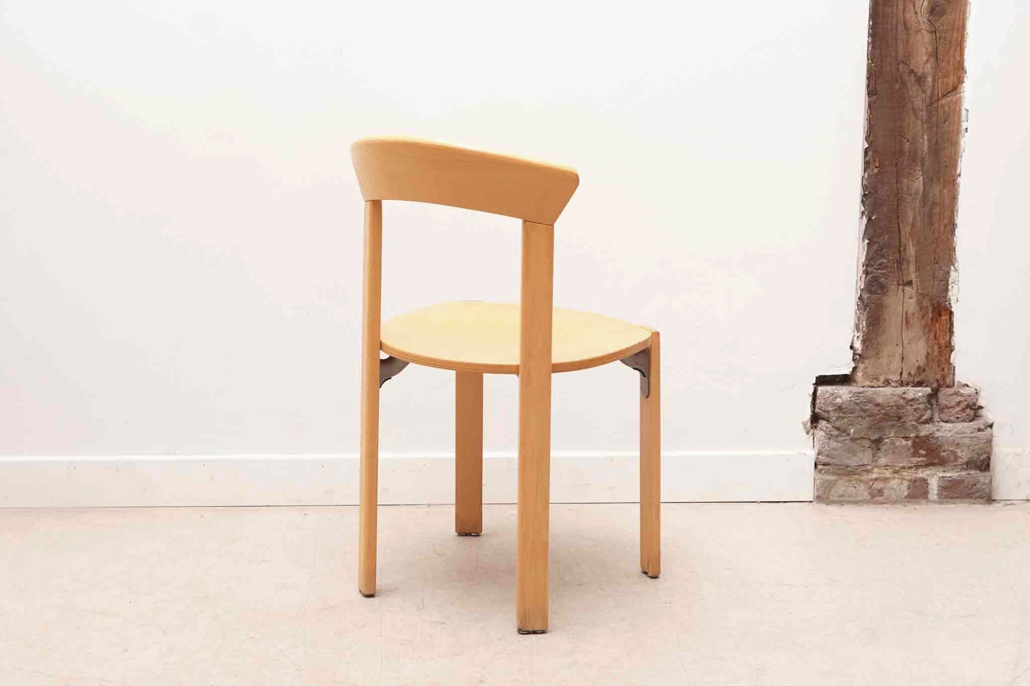 Chaise style Bruno Rey hêtre