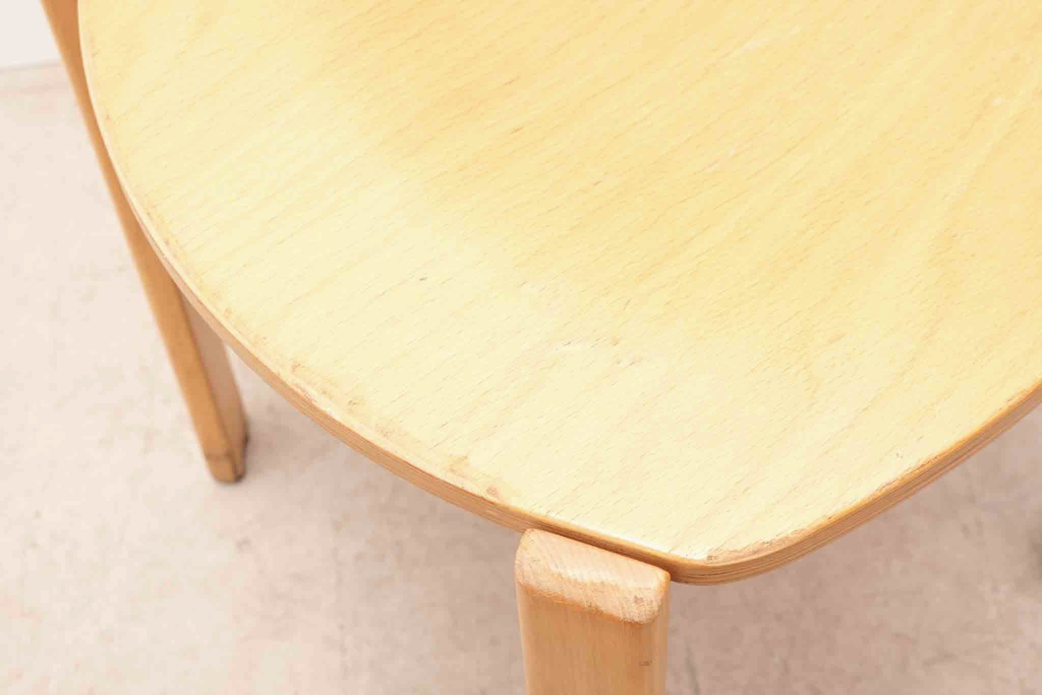 Chaise style Bruno Rey hêtre