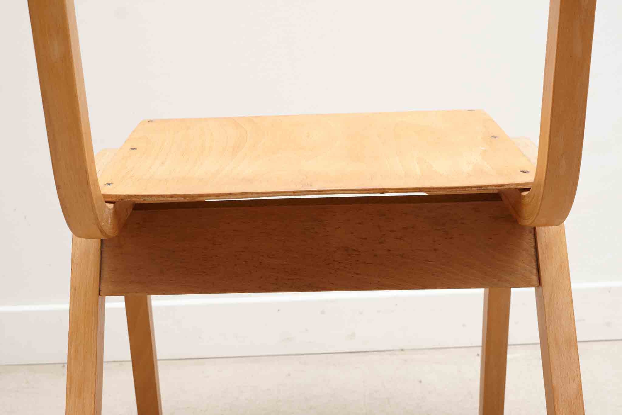 Chaise style scandinave hêtre Cartel de Belleville