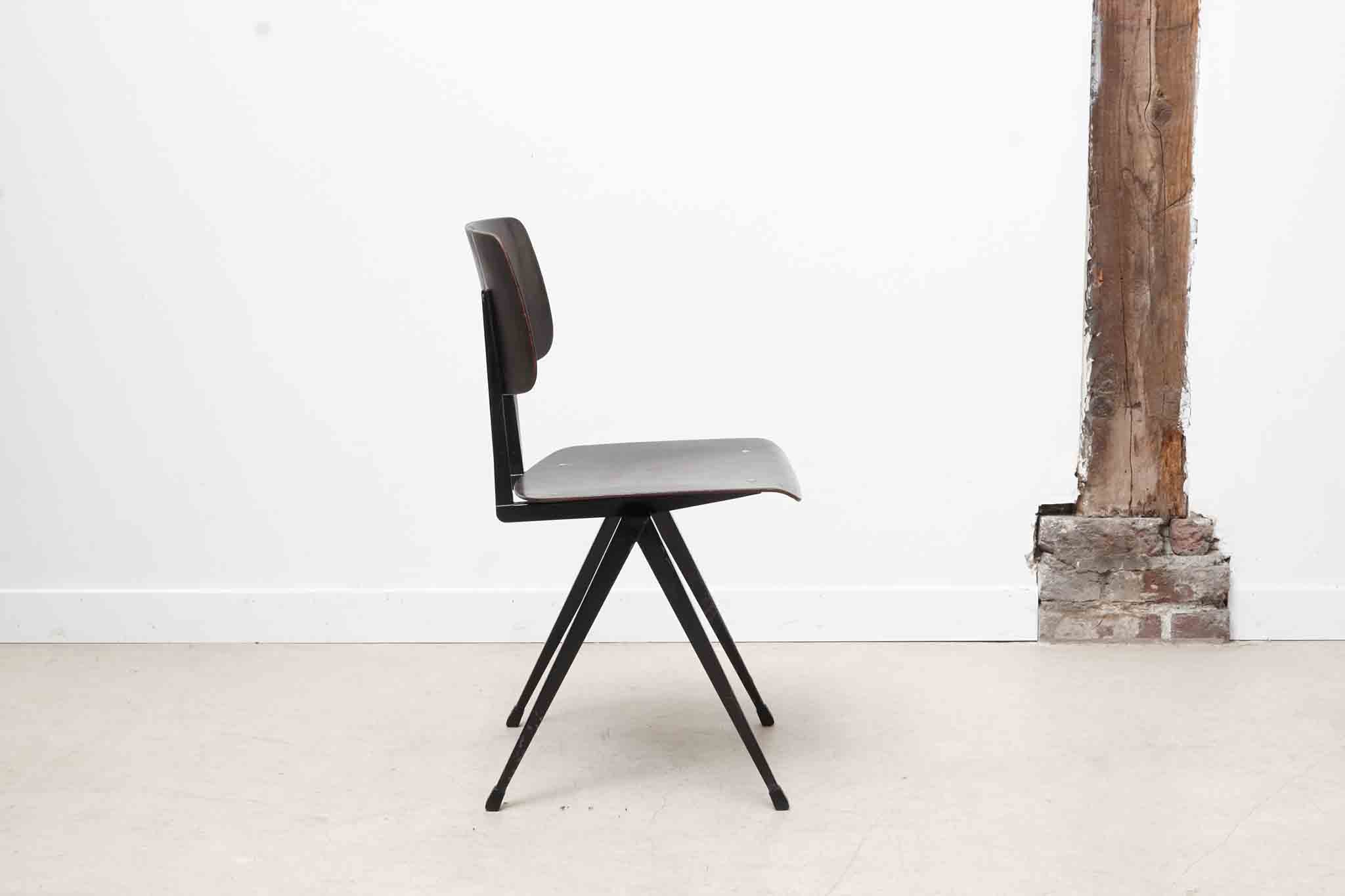 Chaise Galvanitas S16 ébène / noir