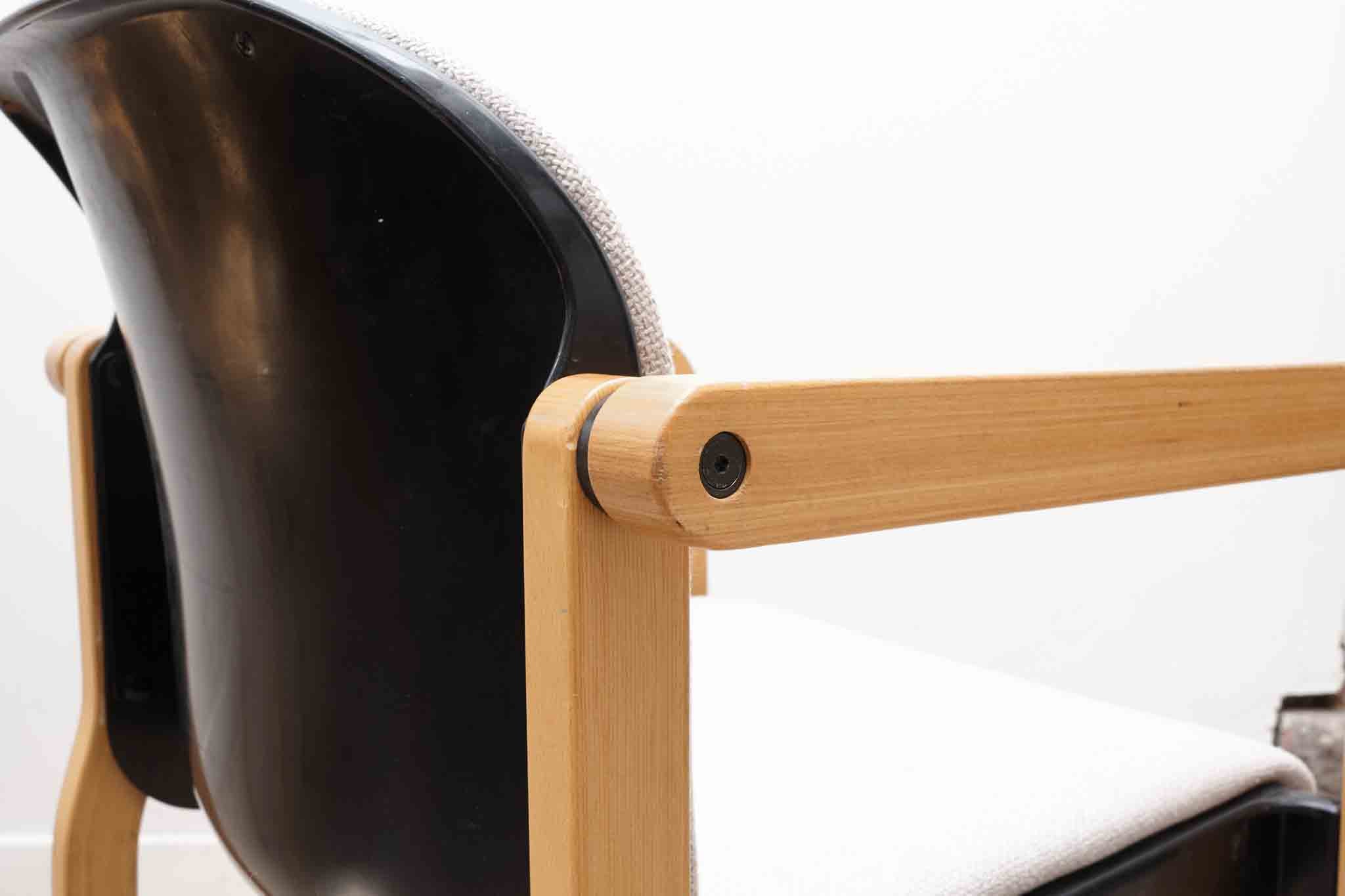 Fauteuil Kembo structure hêtre