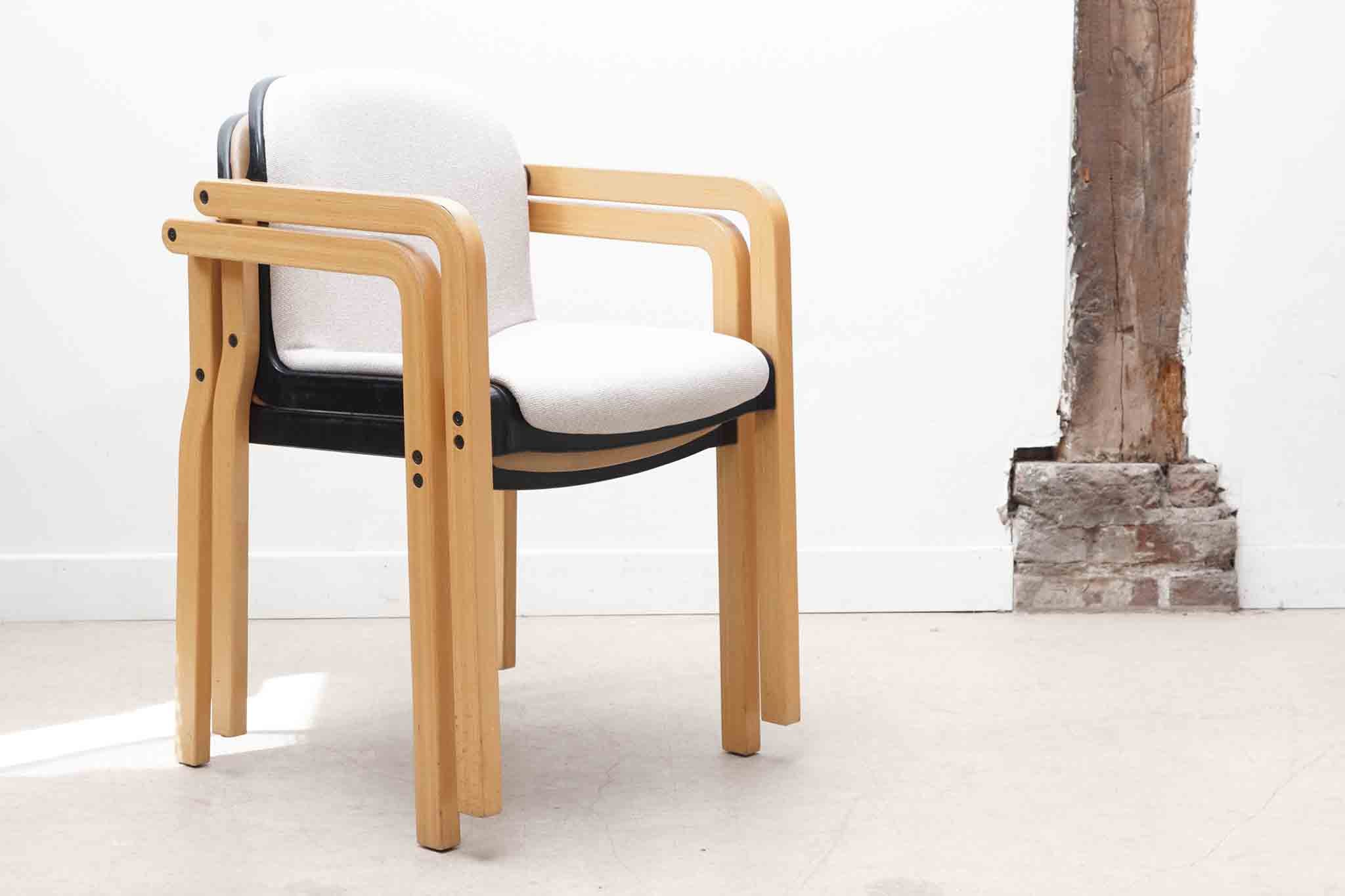 Fauteuil Kembo structure hêtre Cartel de Belleville