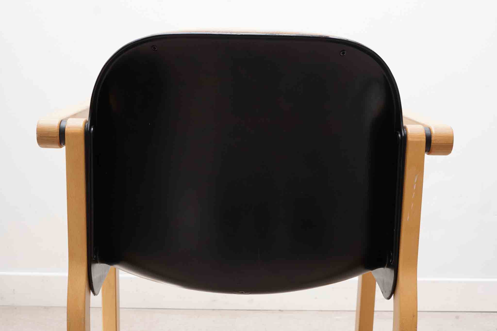 Fauteuil Kembo structure hêtre Cartel de Belleville