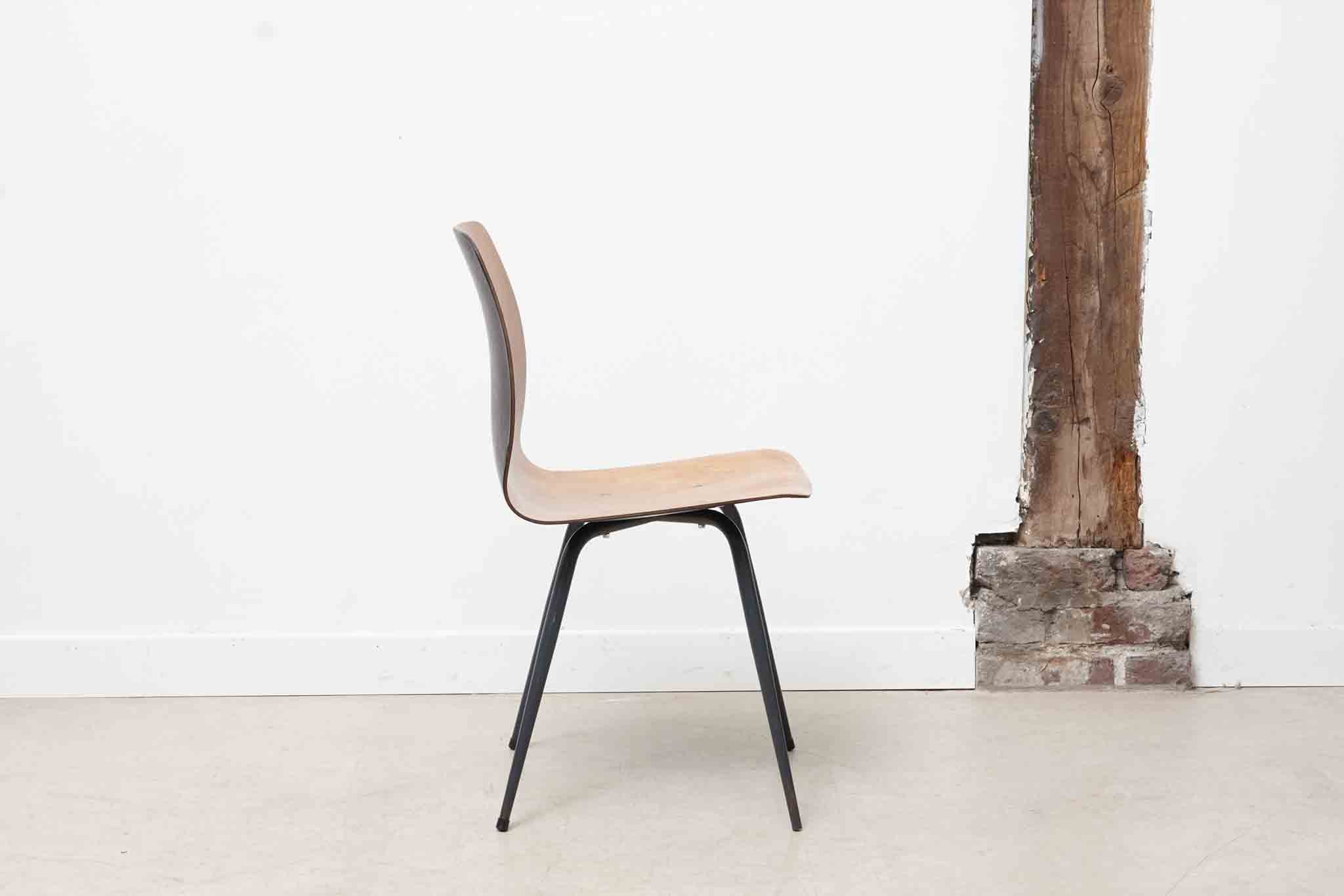 Chaise Spider chêne / gris