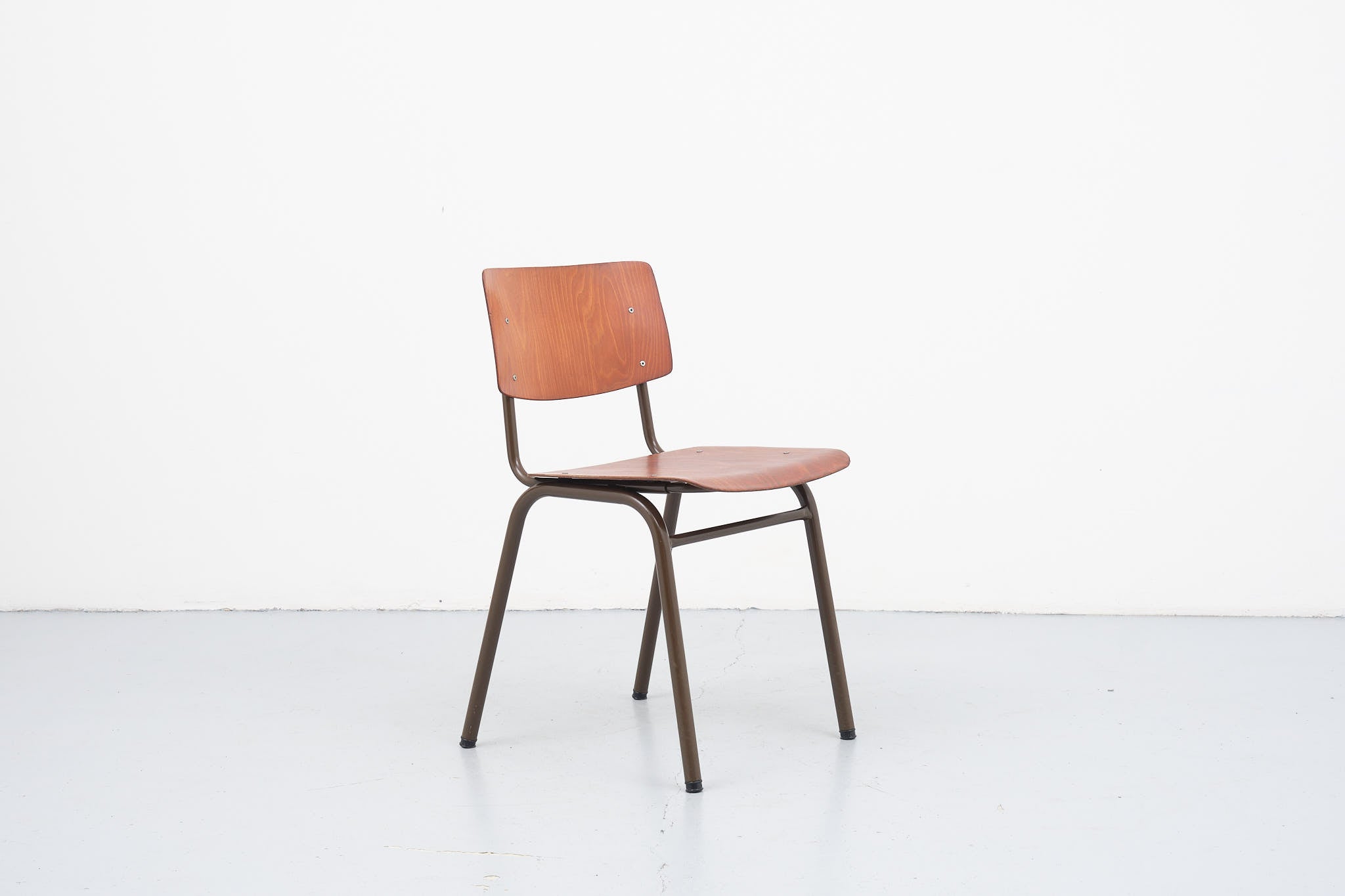 Chaise Marko chêne et marron