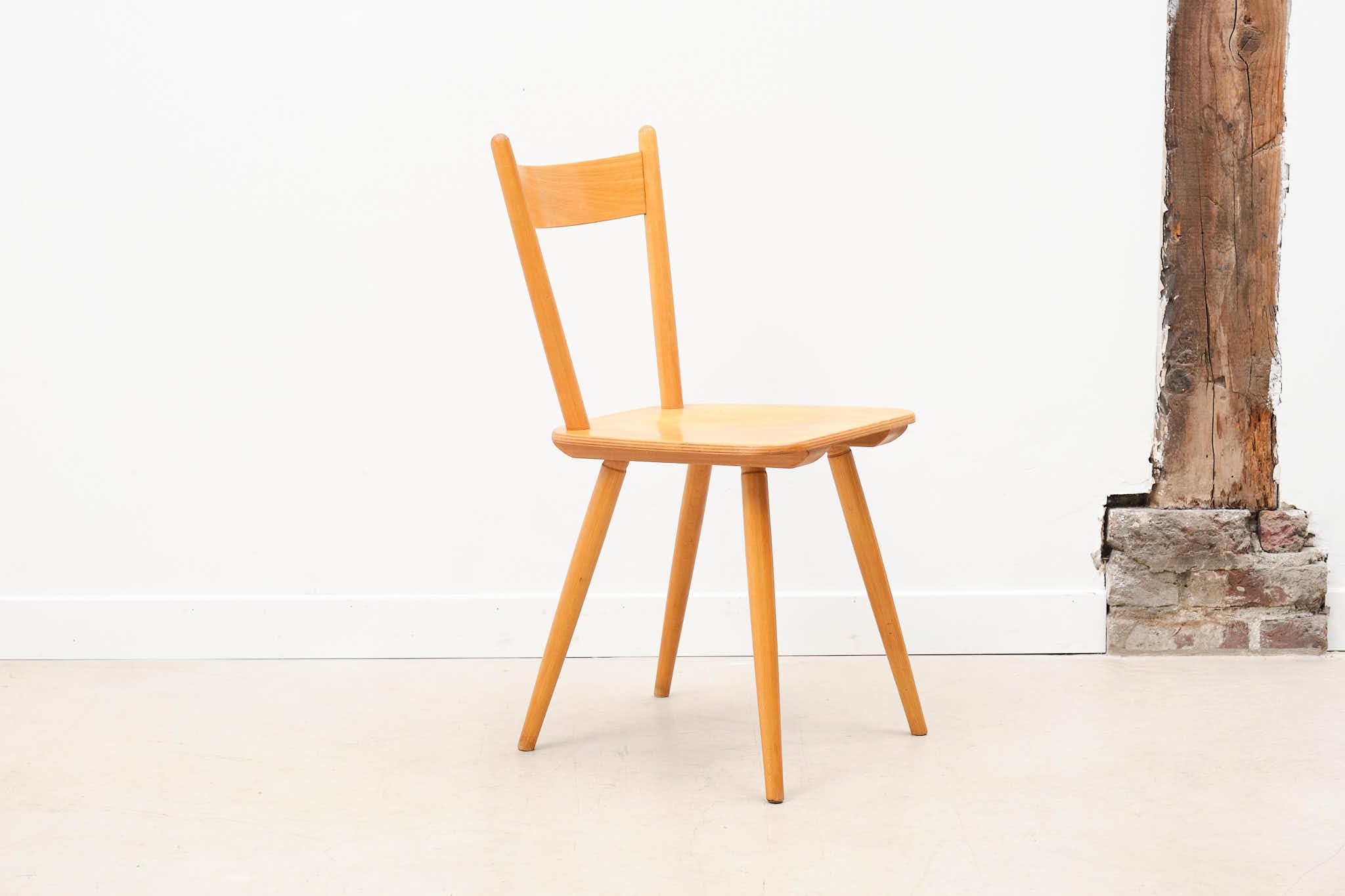 Chaise bistrot style Tubinger n°13 hêtre