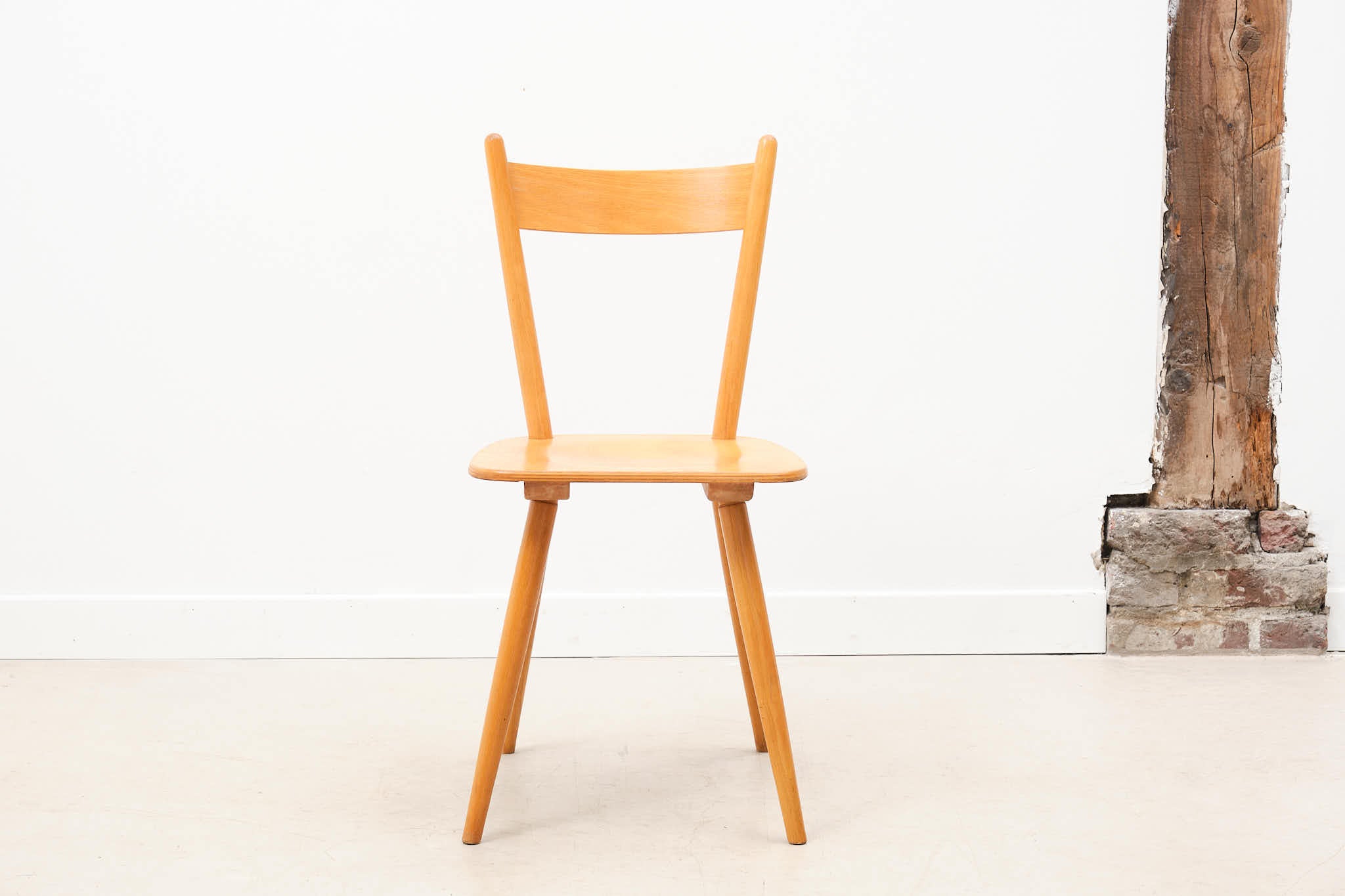 Chaise bistrot style Tubinger n°13 hêtre