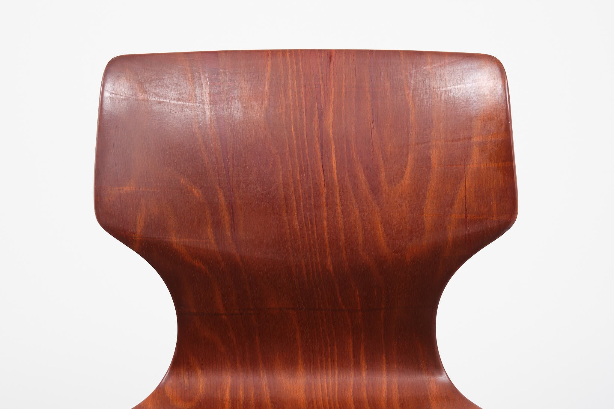 Chaise vintage Galvanitas S19 1ère édition chêne et noir