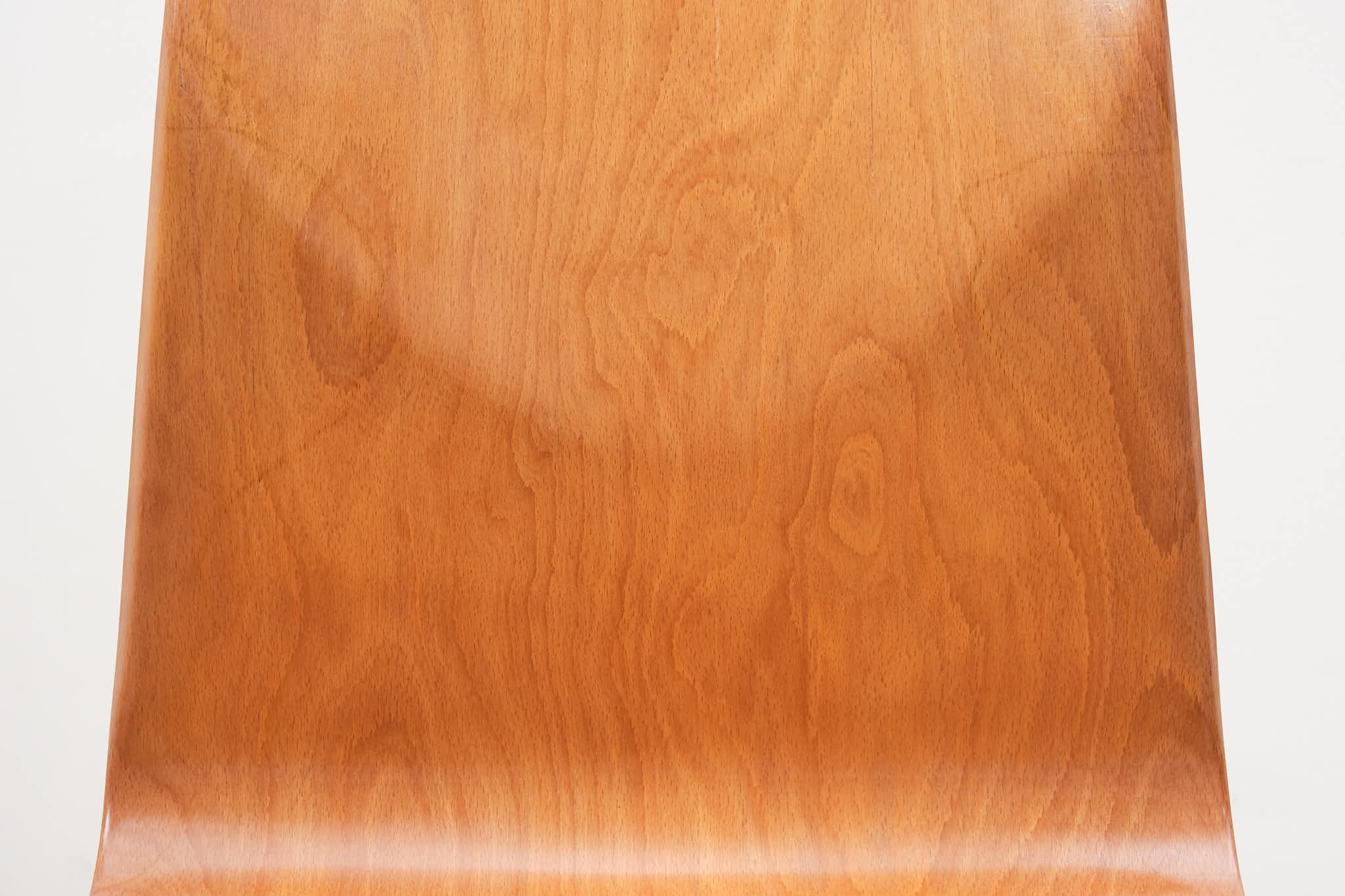 Chaise vintage Galvanitas S30 chêne et bleu