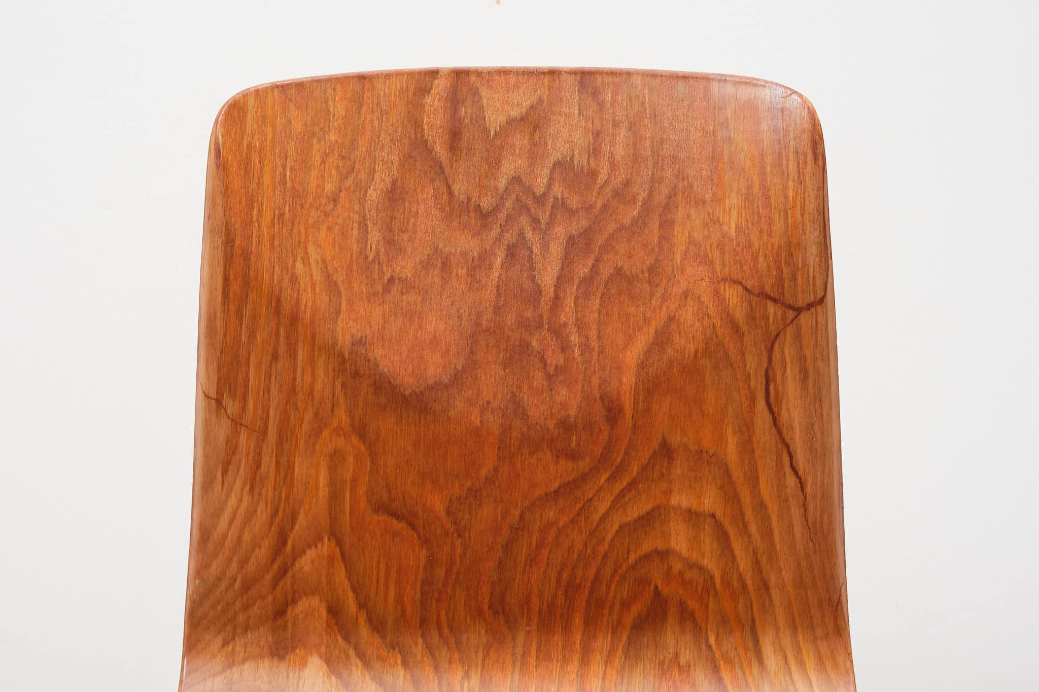 Chaise Galvanitas pied étoile chêne et beige