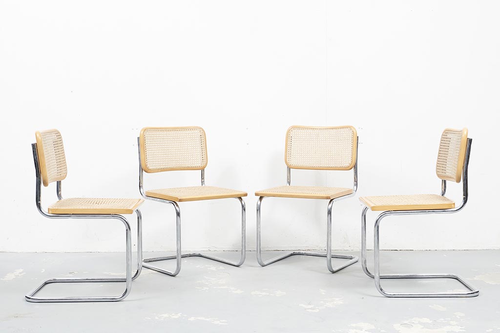 Cesca B32 chairs by M.Breuer