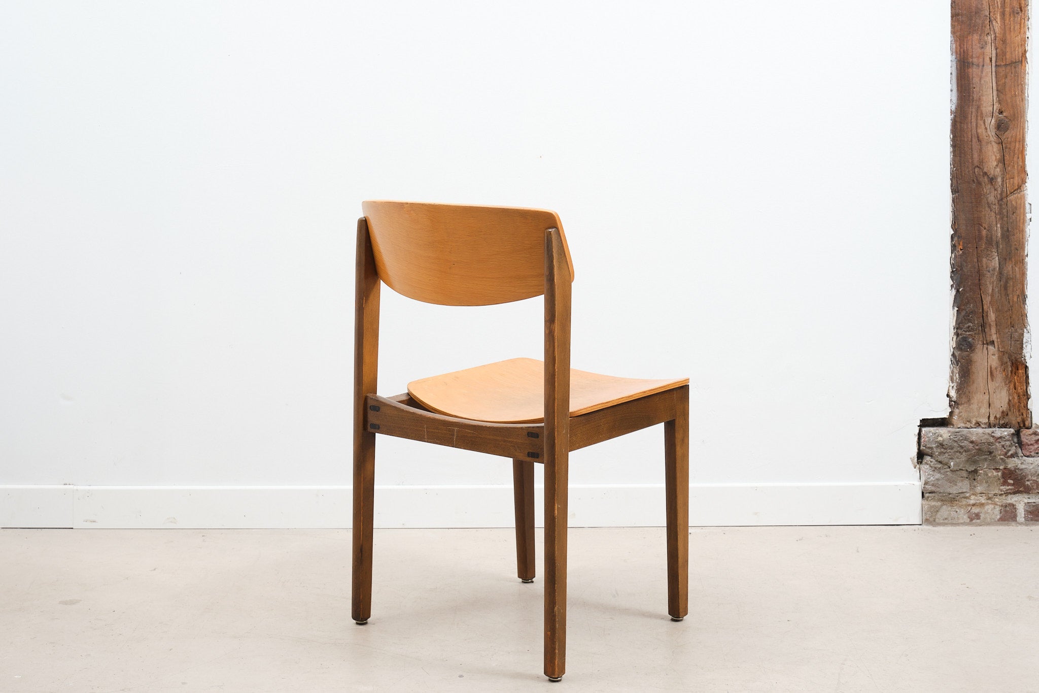 Chaise style Gascoin bicolore