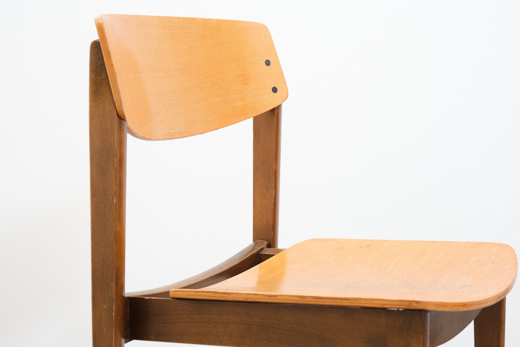 Chaise style Gascoin bicolore