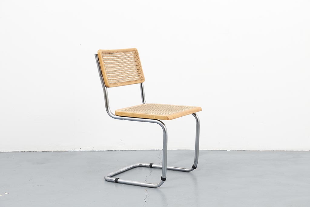 Chaise vintage Cesca B32 de M.Breuer Cartel de Belleville