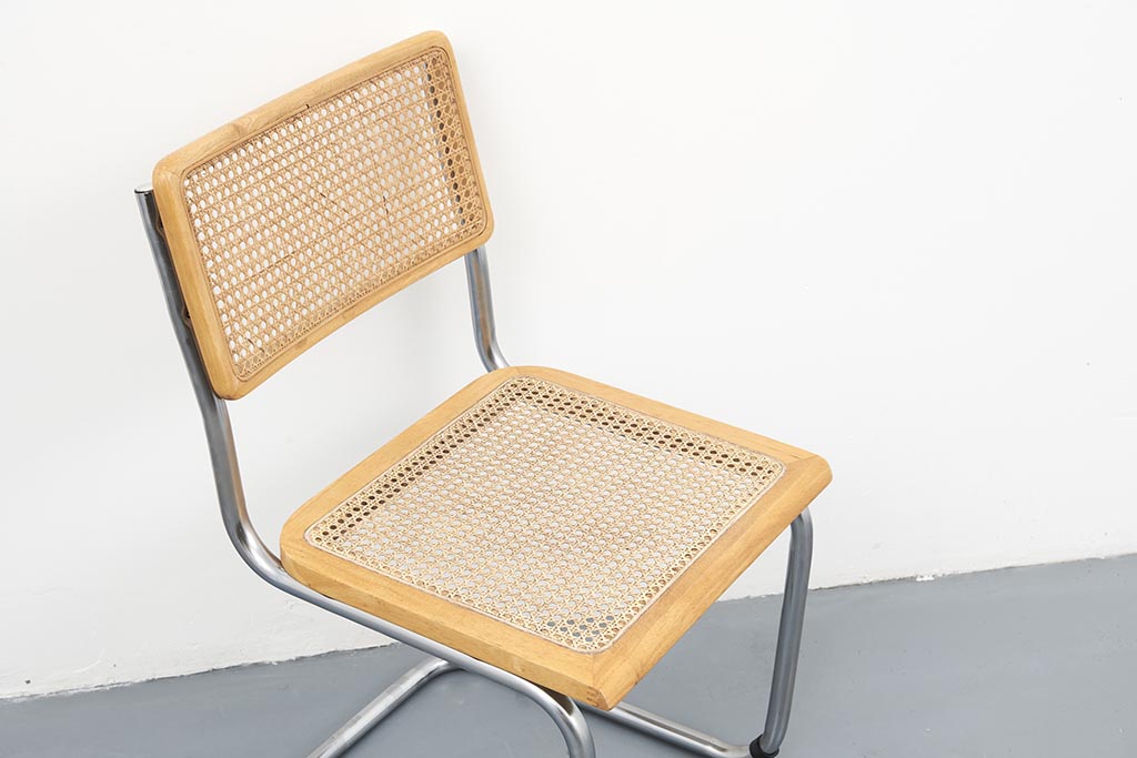 Chaise vintage Cesca B32 de M.Breuer Cartel de Belleville