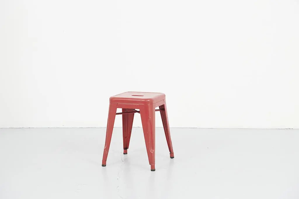 Tabouret bas vintage Tolix H45 Cartel de Belleville