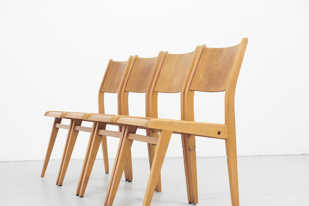 Chaise vintage Allemagne chêne