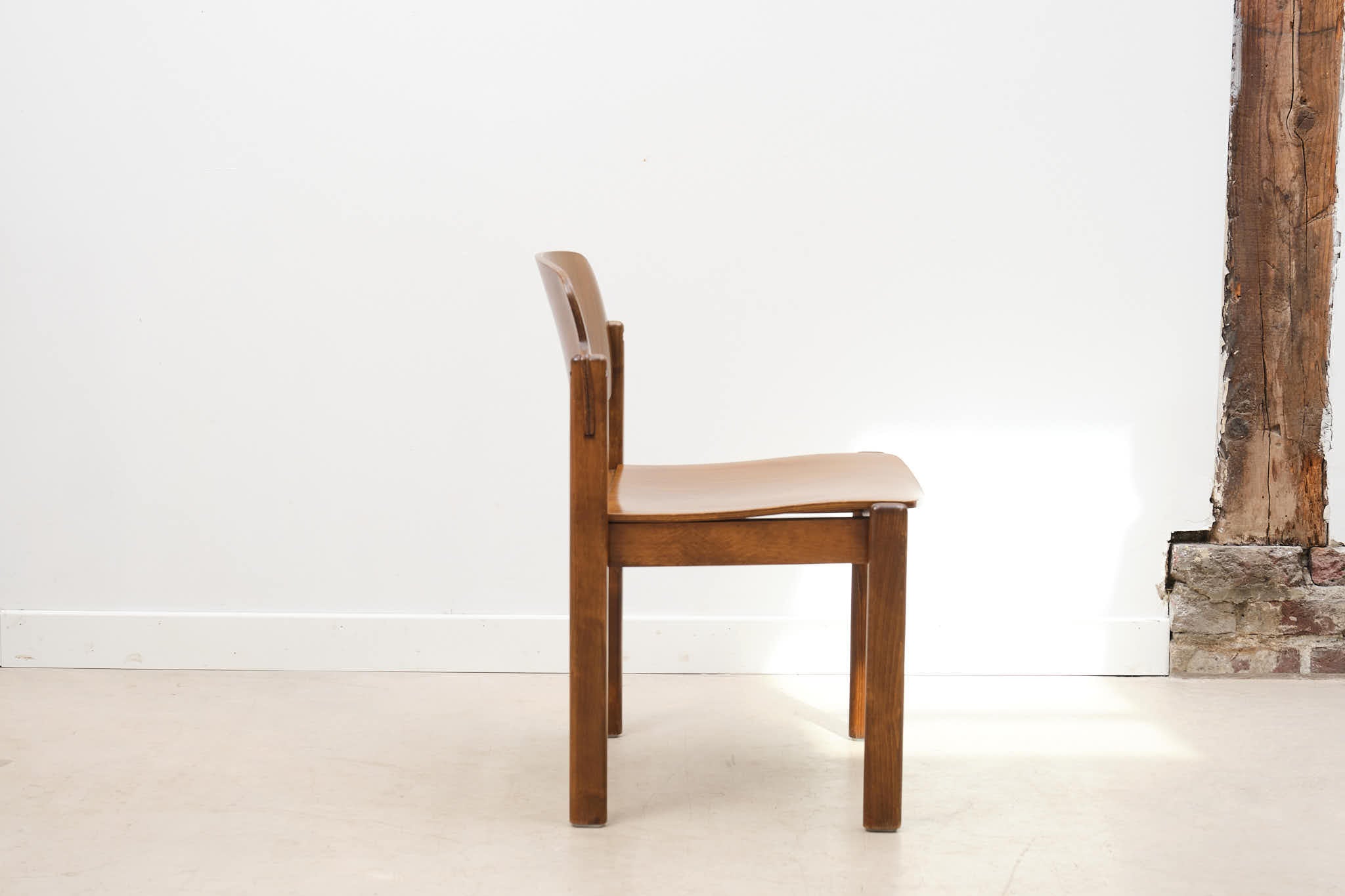 Chaise bois courbé années 70, Allemagne