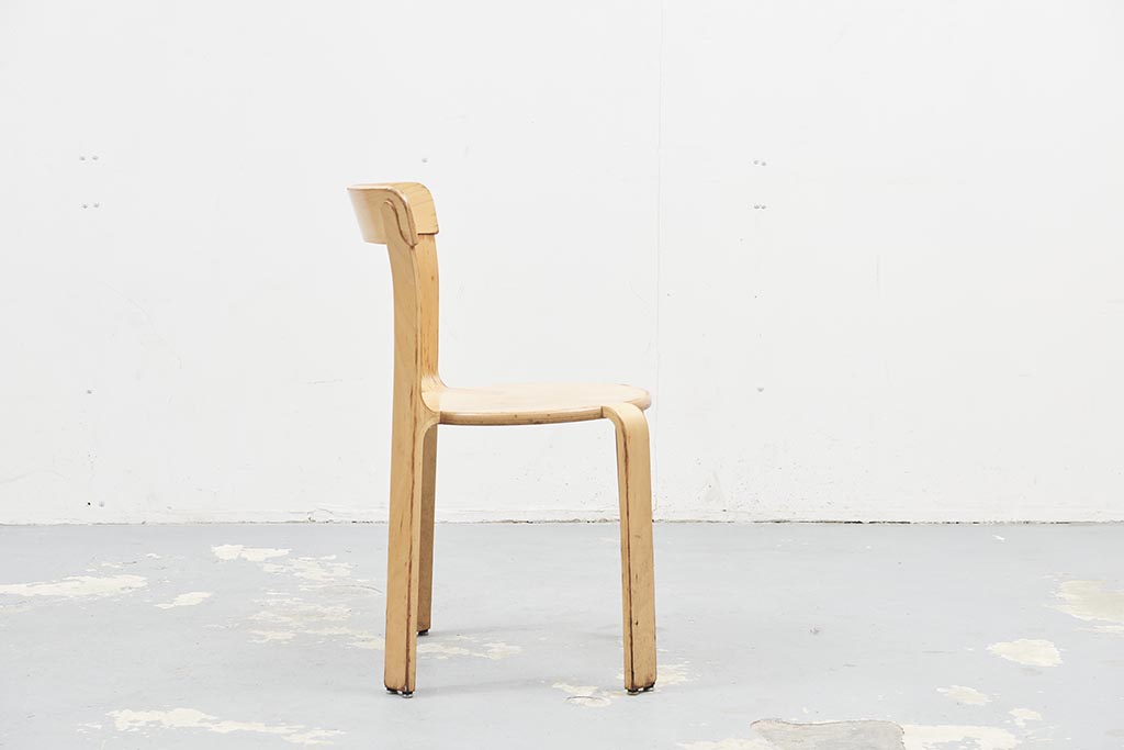 Chaise vintage Bruno Rey 3300 hêtre