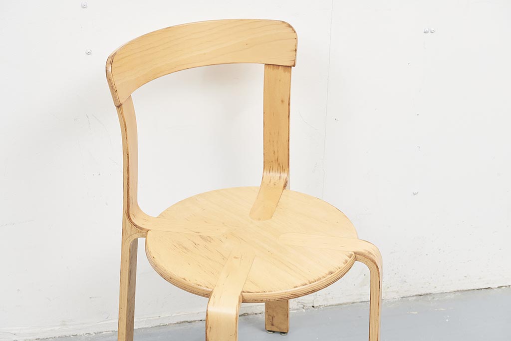 Chaise vintage Bruno Rey 3300 hêtre