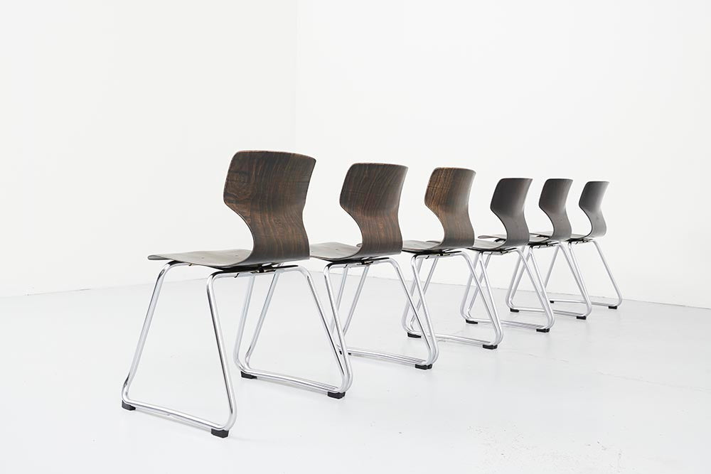 Chaise vintage Flötotto traîneau